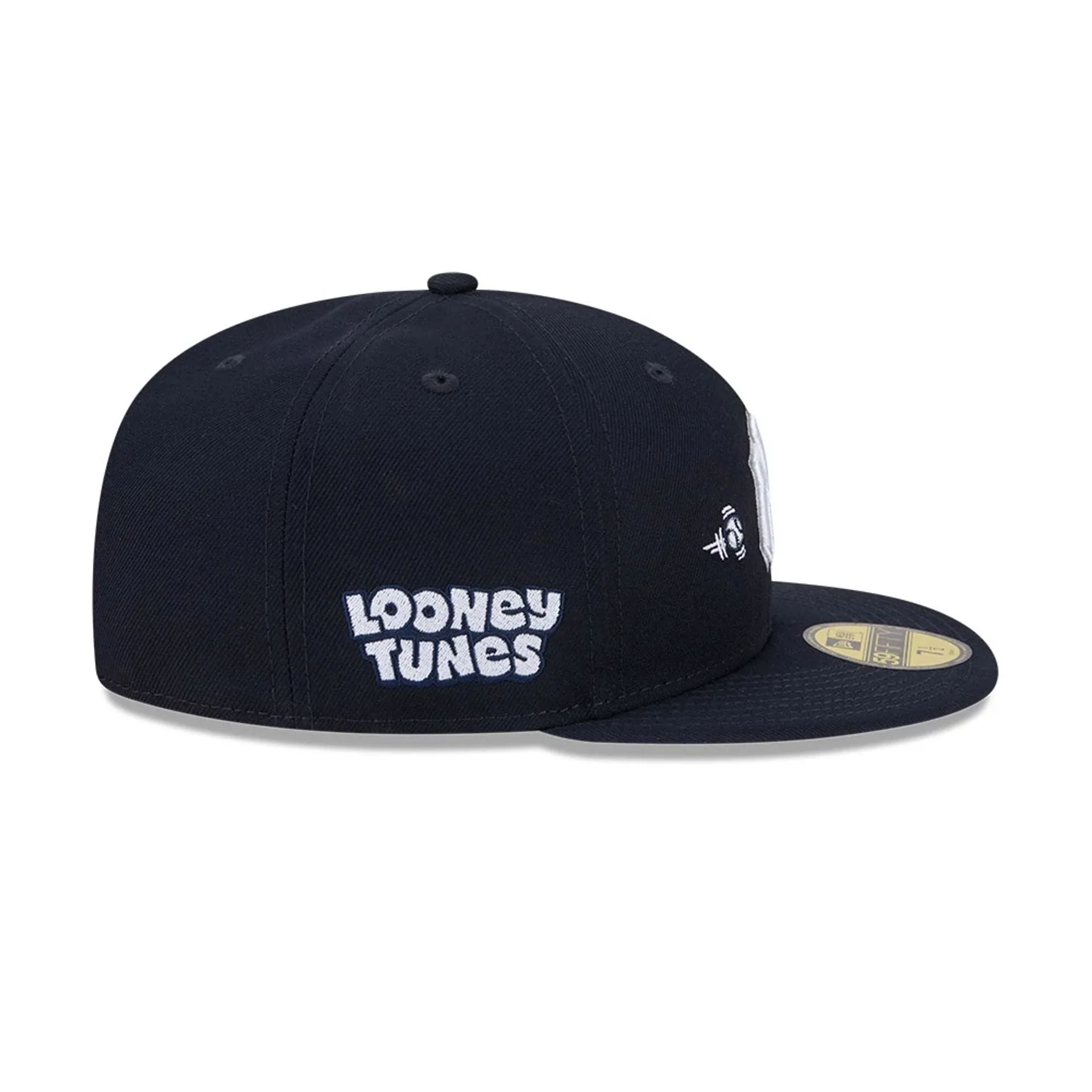 New York Yankees MLB X Looney Tunes Bugs Bunny Navy 59FIFTY Fitted Cap - Image 6