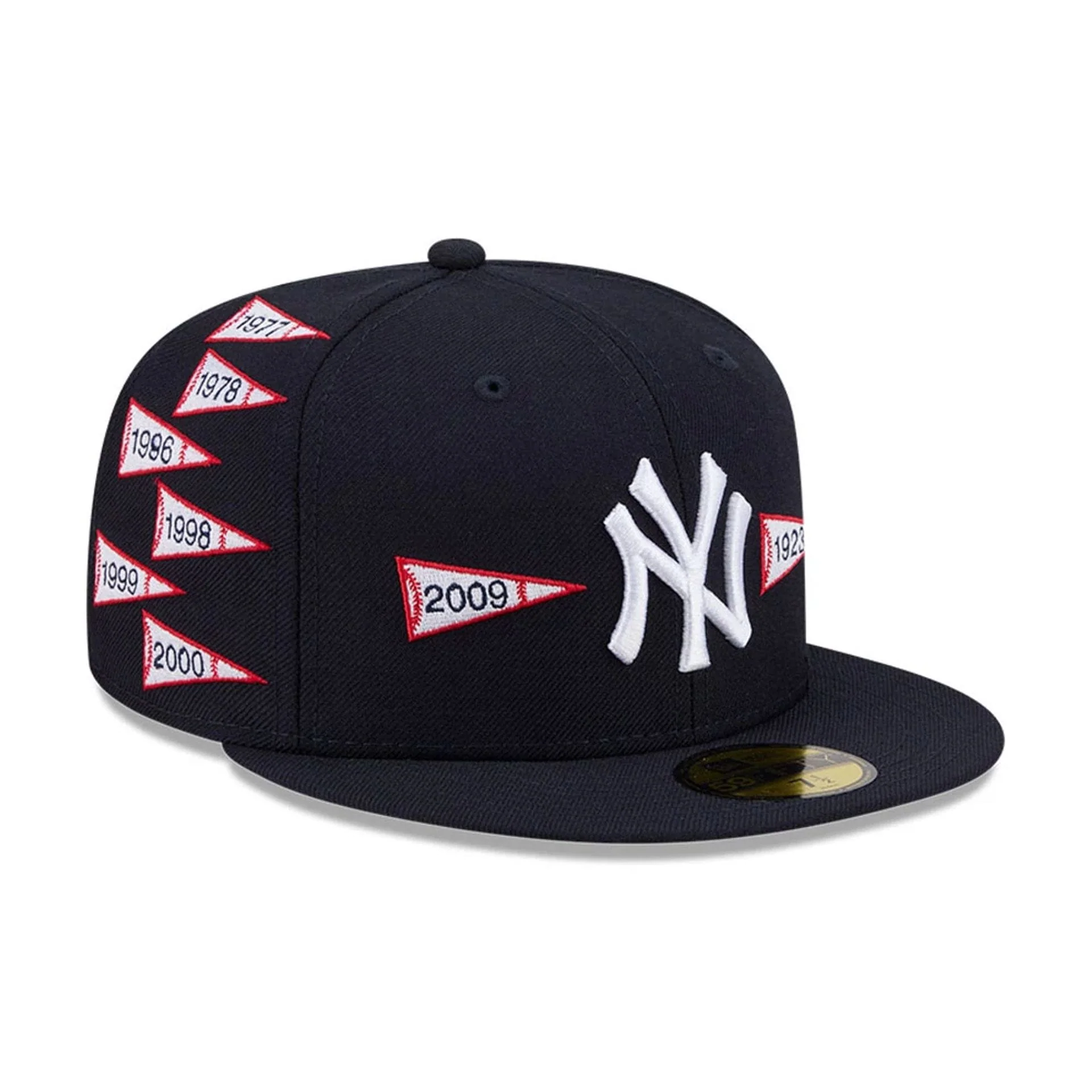New York Yankees MLB X Spike Lee Flags Navy 59FIFTY Fitted Cap - Image 4