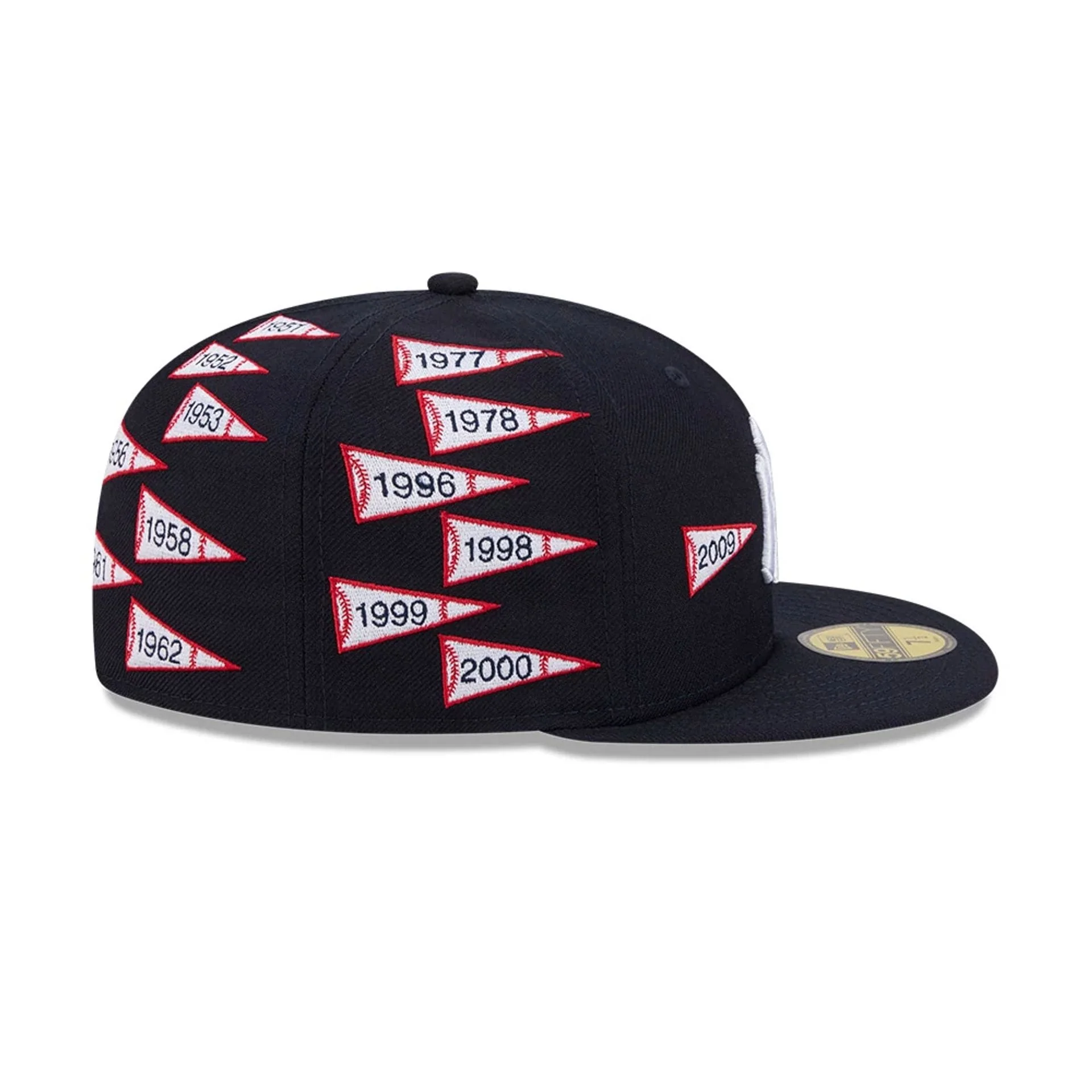 New York Yankees MLB X Spike Lee Flags Navy 59FIFTY Fitted Cap - Image 6
