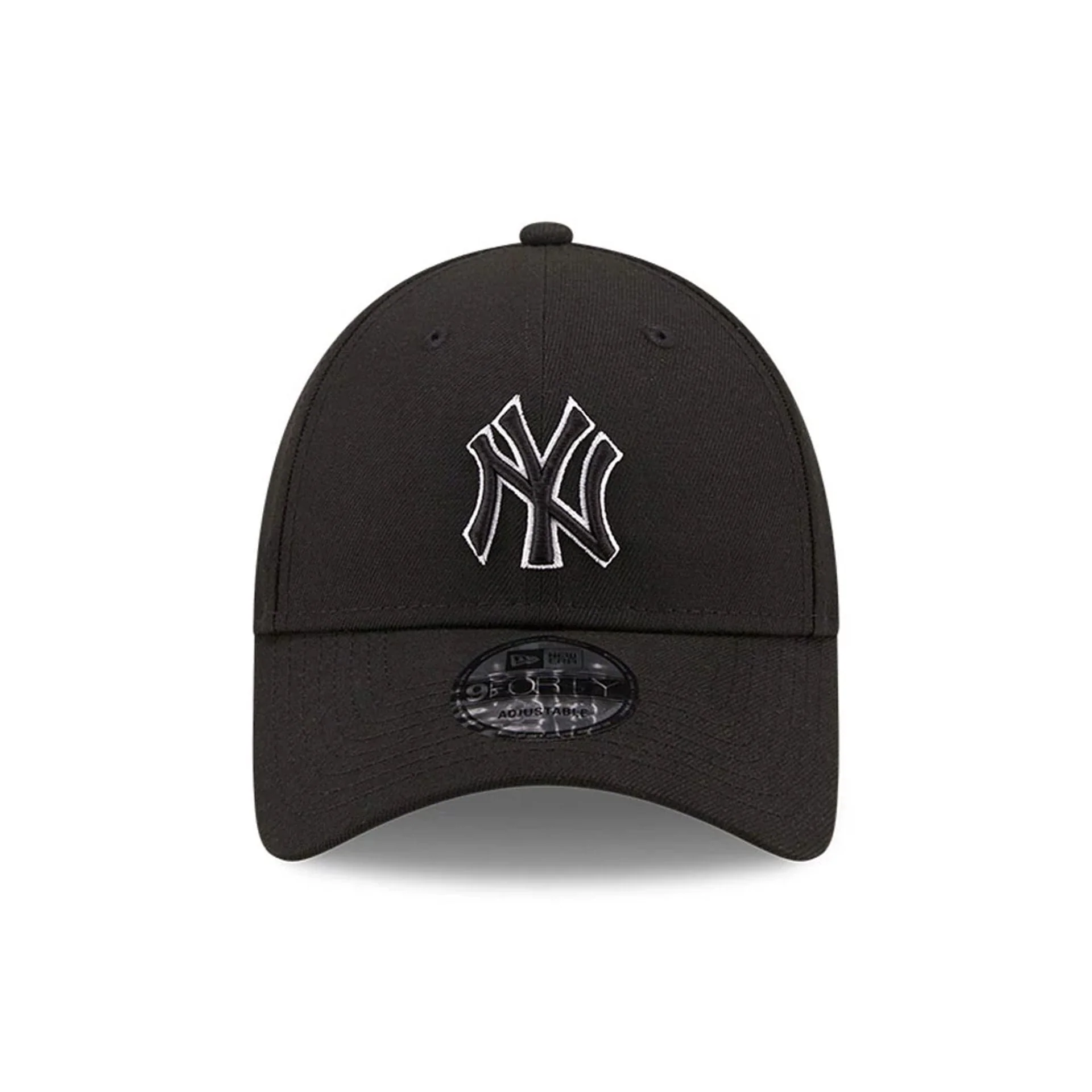 New York Yankees Pop Outline Black 9FORTY Cap - Image 2