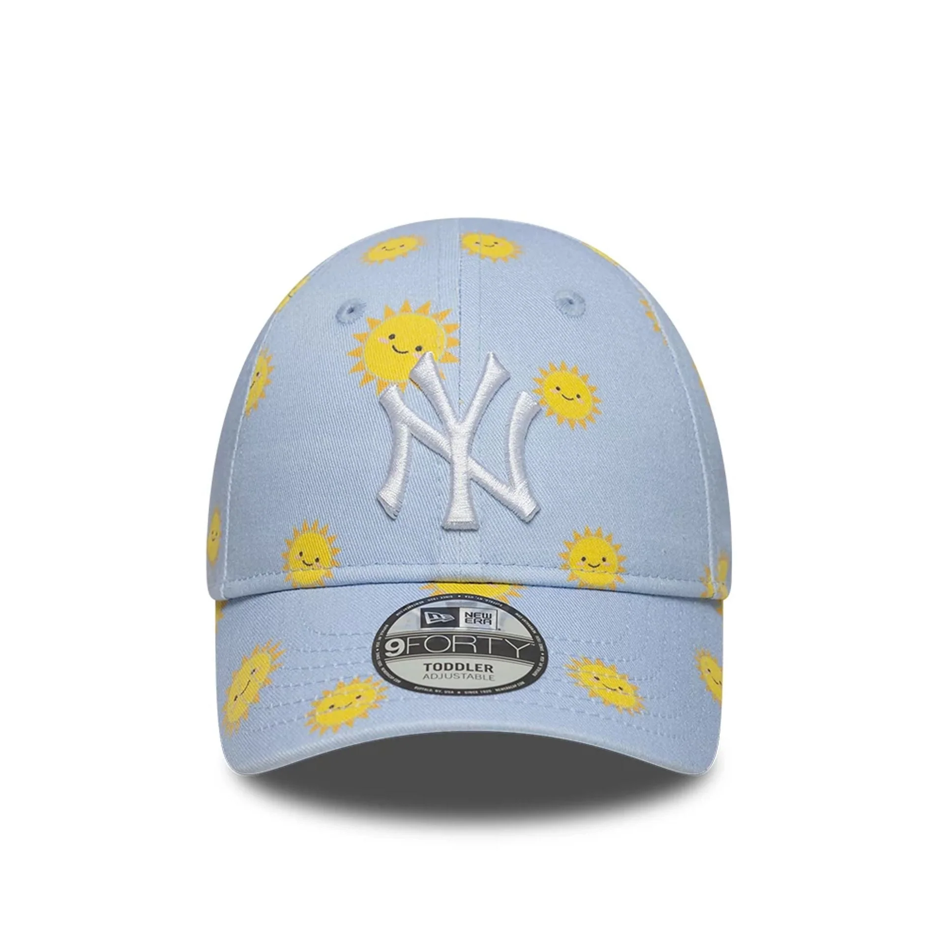 New York Yankees Toddler MLB Summer Pastel Blue 9FORTY Adjustable Cap - Image 2