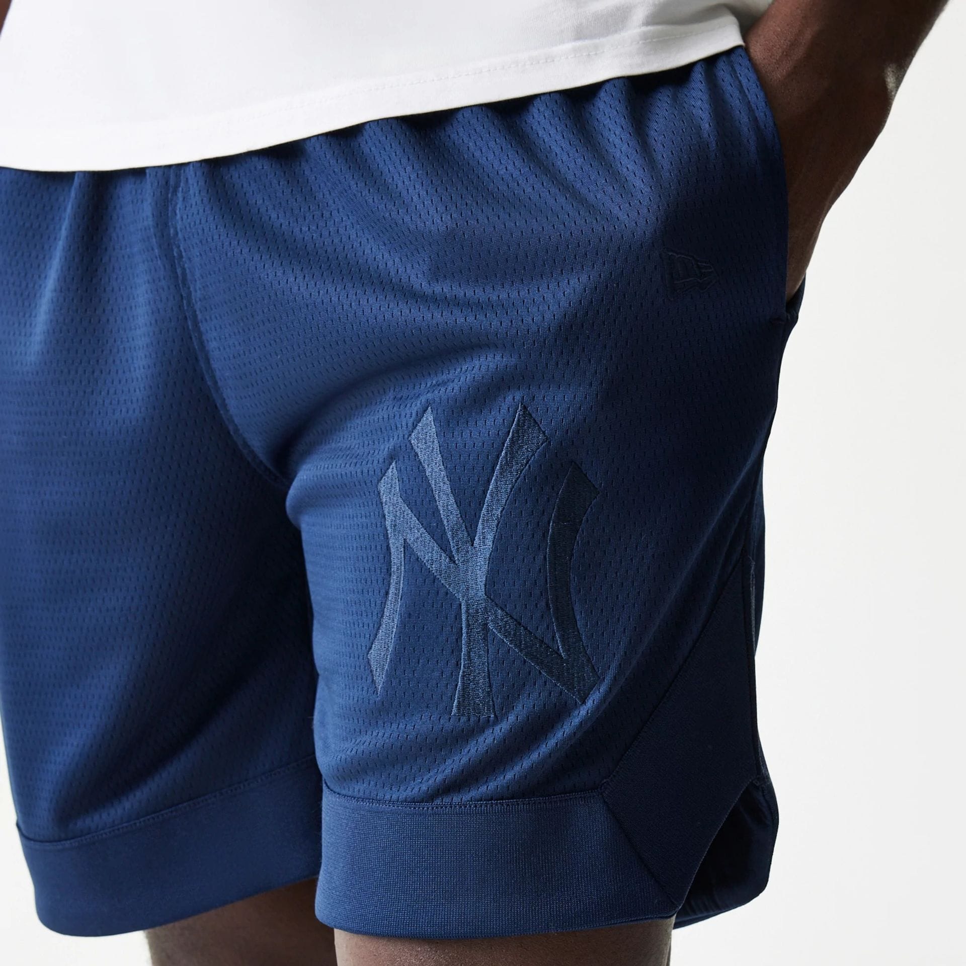 New York Yankees Tonal Pack Blue Shorts - Image 5
