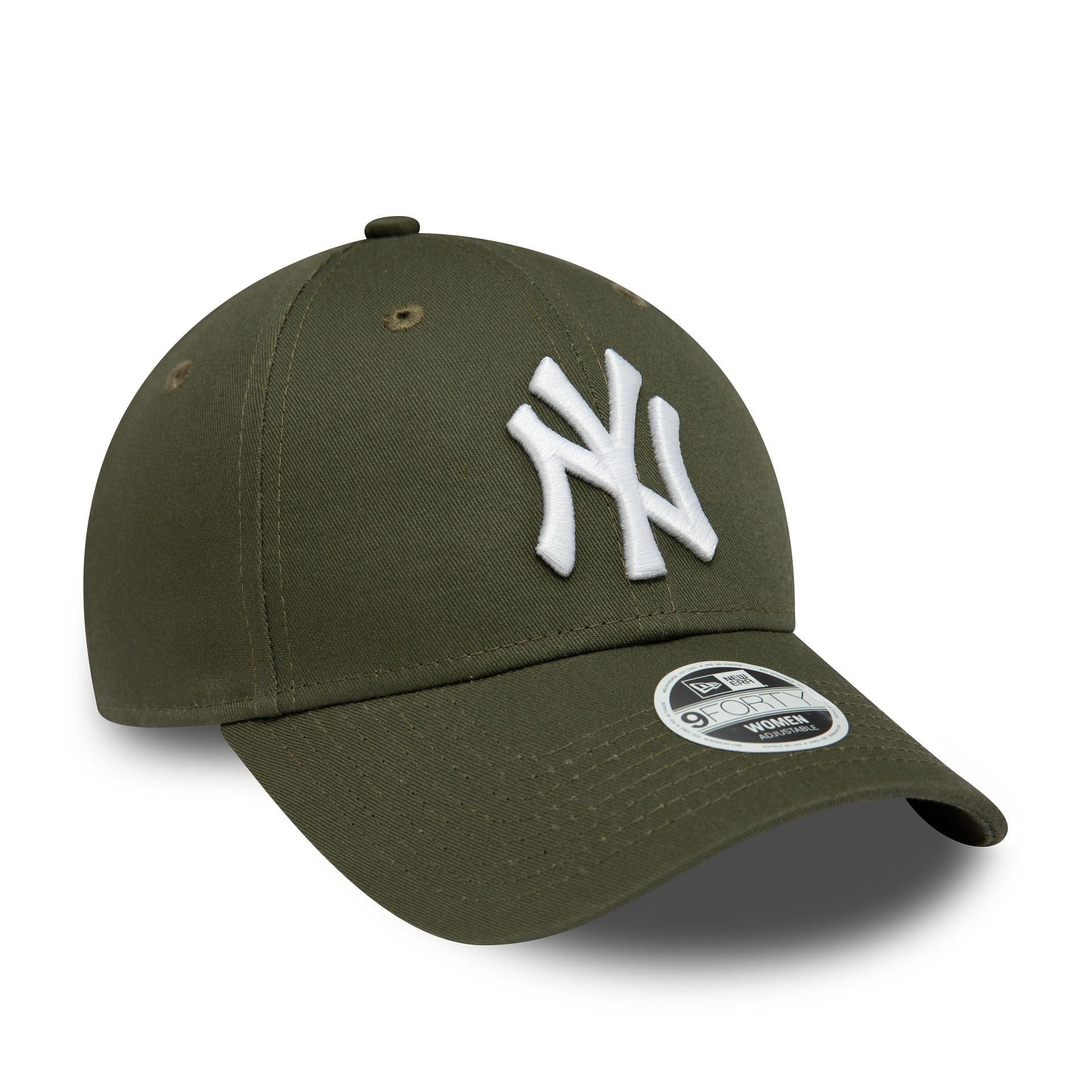 New York Yankees Womens League Essential Green 9FORTY Adjustable Cap - Image 3