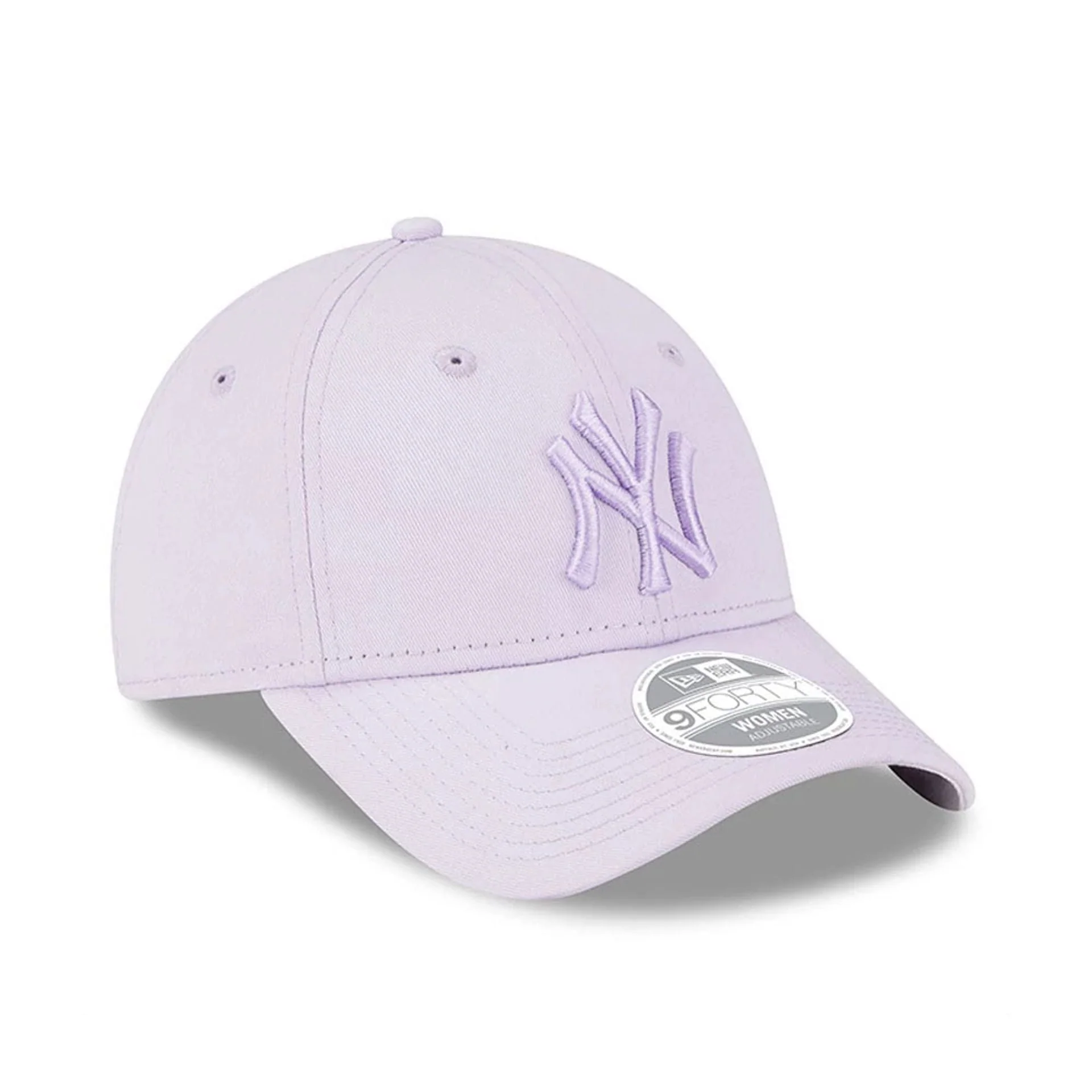 New York Yankees Womens League Essential Lilac 9FORTY Adjustable Cap - Image 3