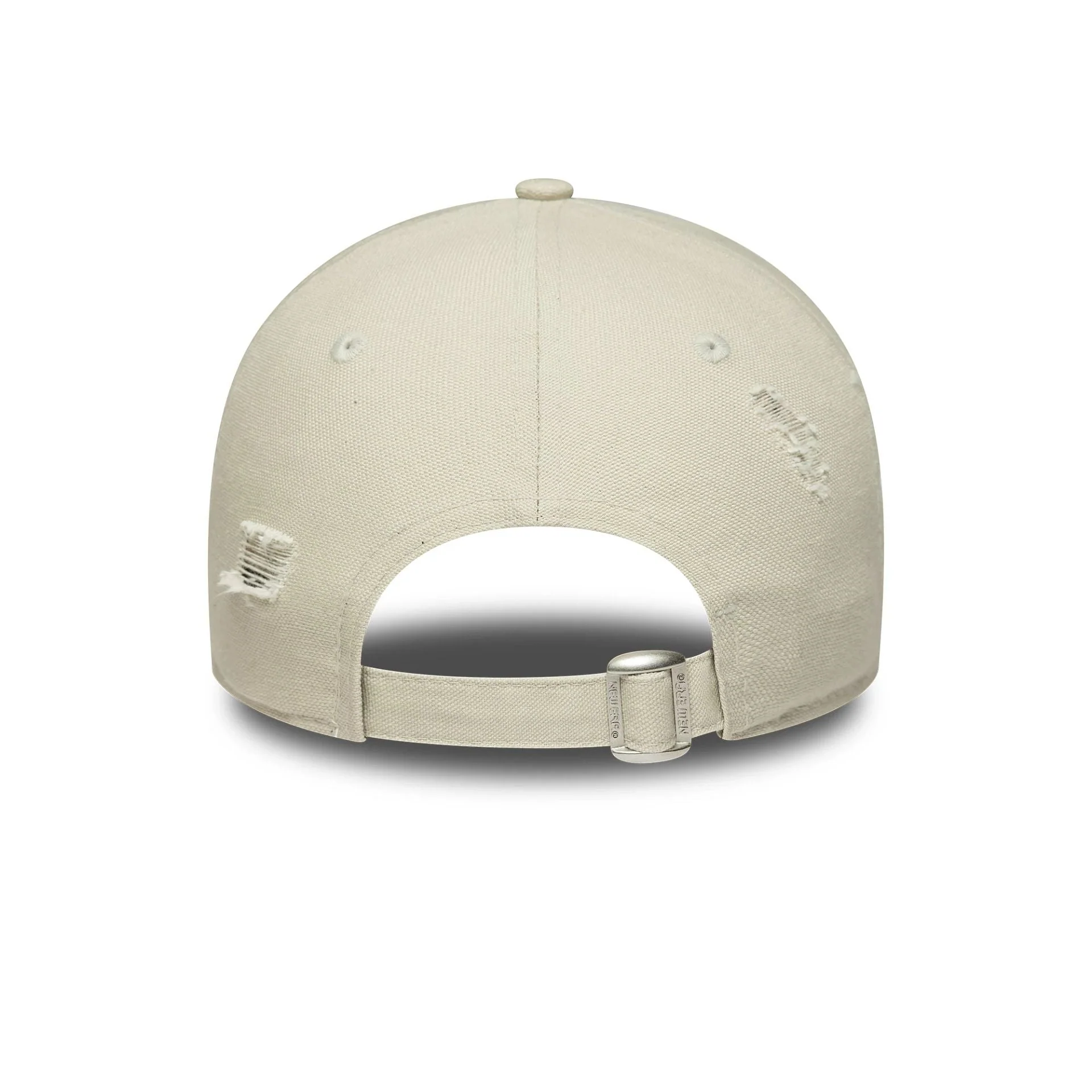 New York Yankees Womens MLB Distressed Cream 9FORTY Adjustable Cap - Image 4