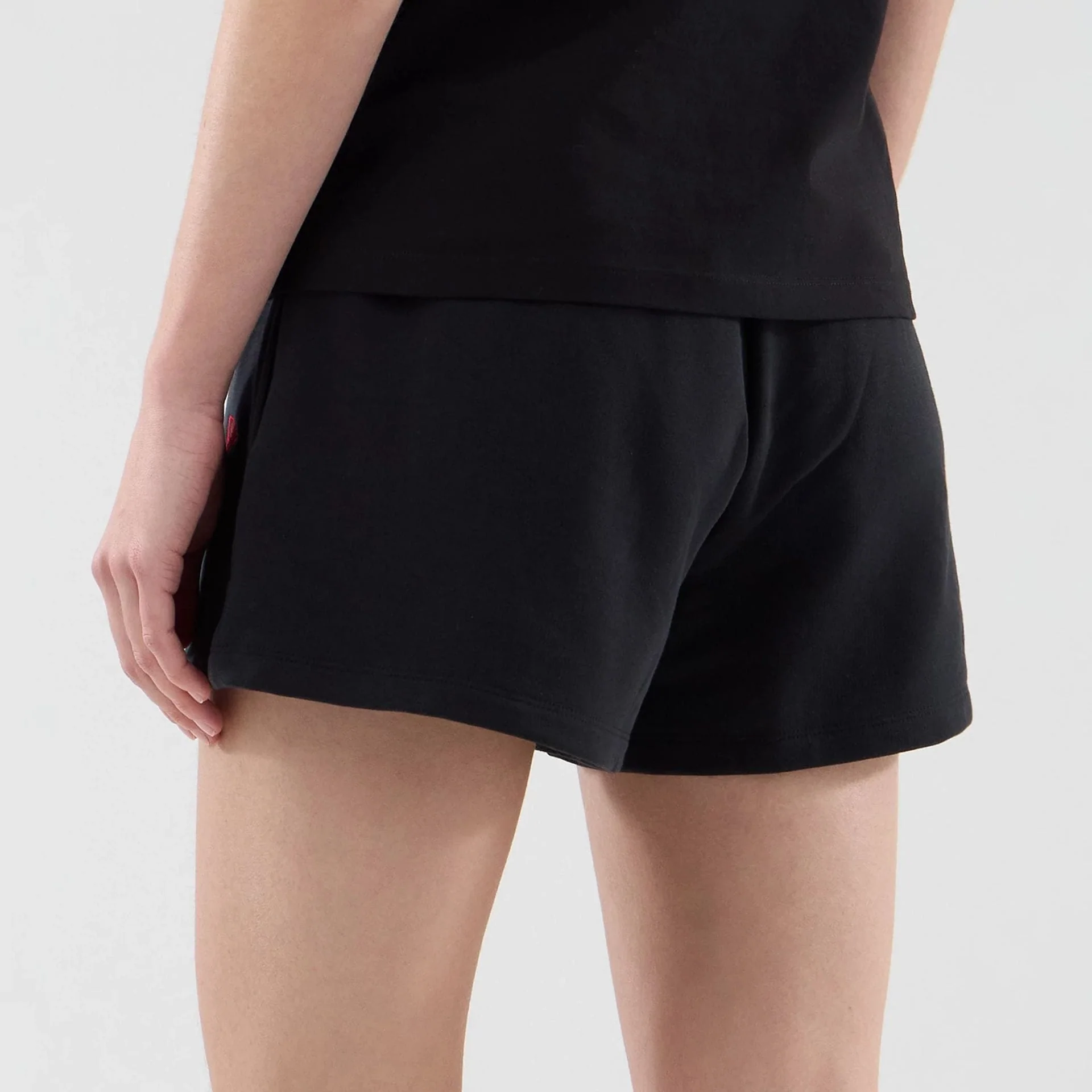 New York Yankees Womens MLB Infill Black Shorts - Image 7