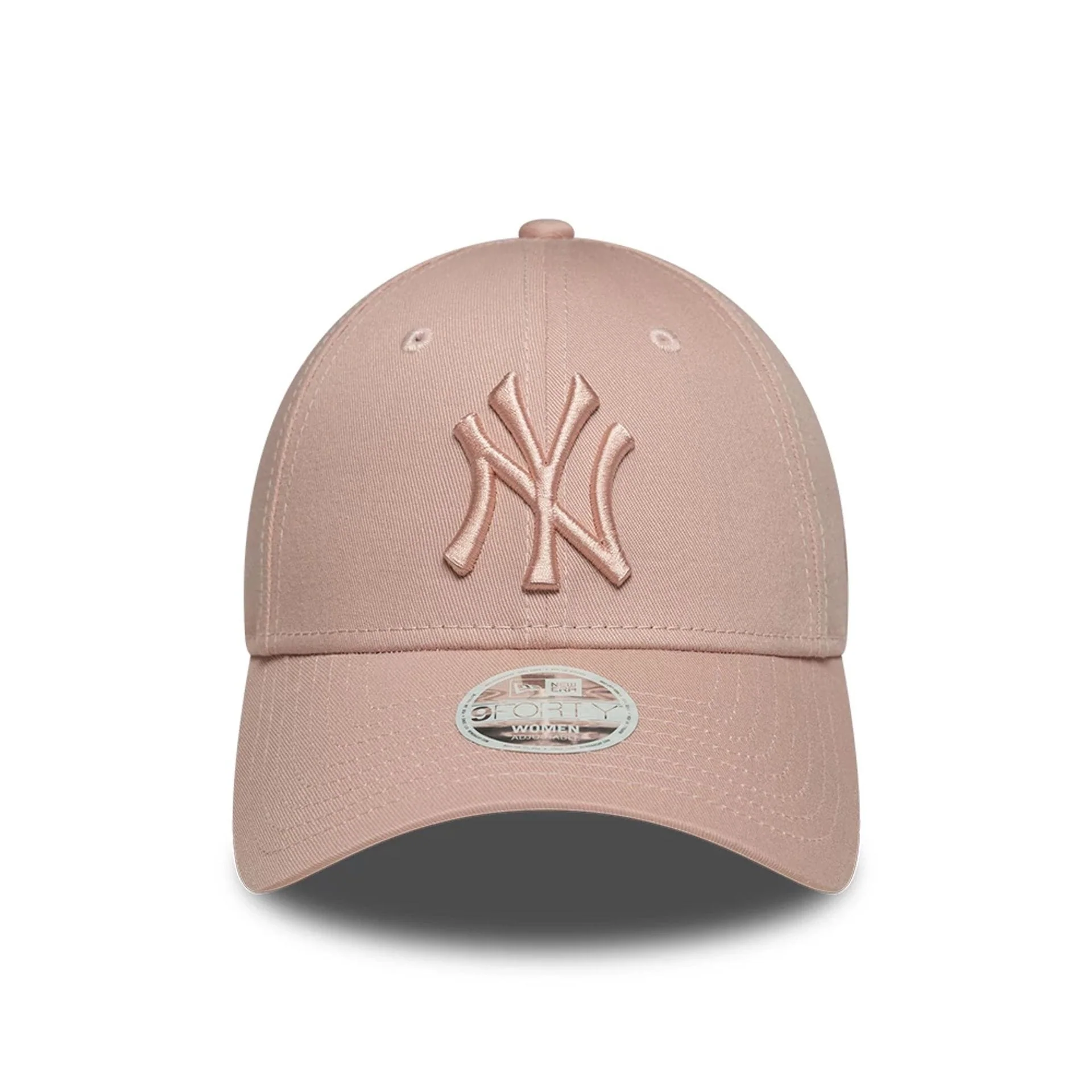 New York Yankees Womens MLB League Essential Pastel Pink 9FORTY Adjustable Cap - Image 2