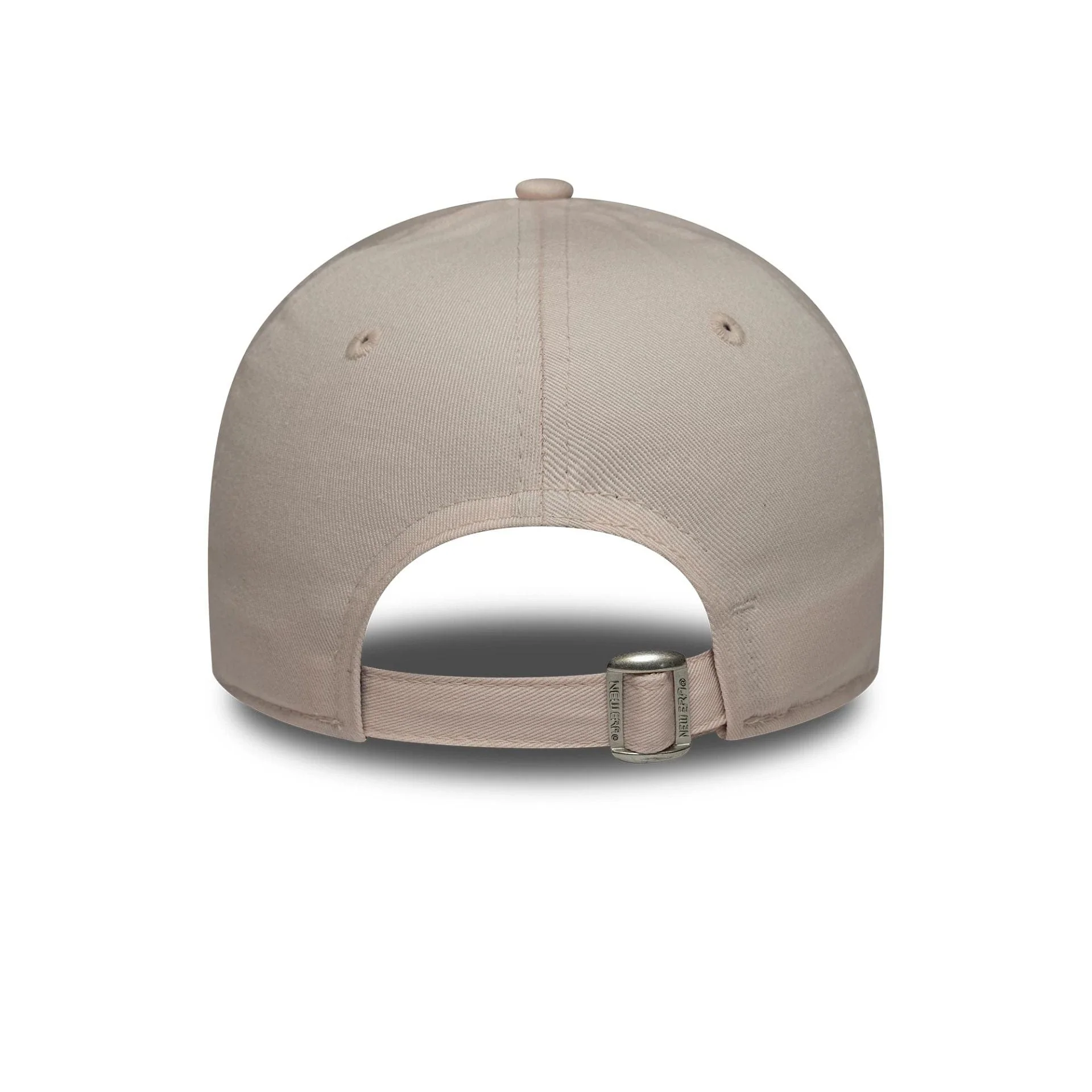 New York Yankees Womens MLB Metallic Logo Pastel Pink 9FORTY Cap - Image 4