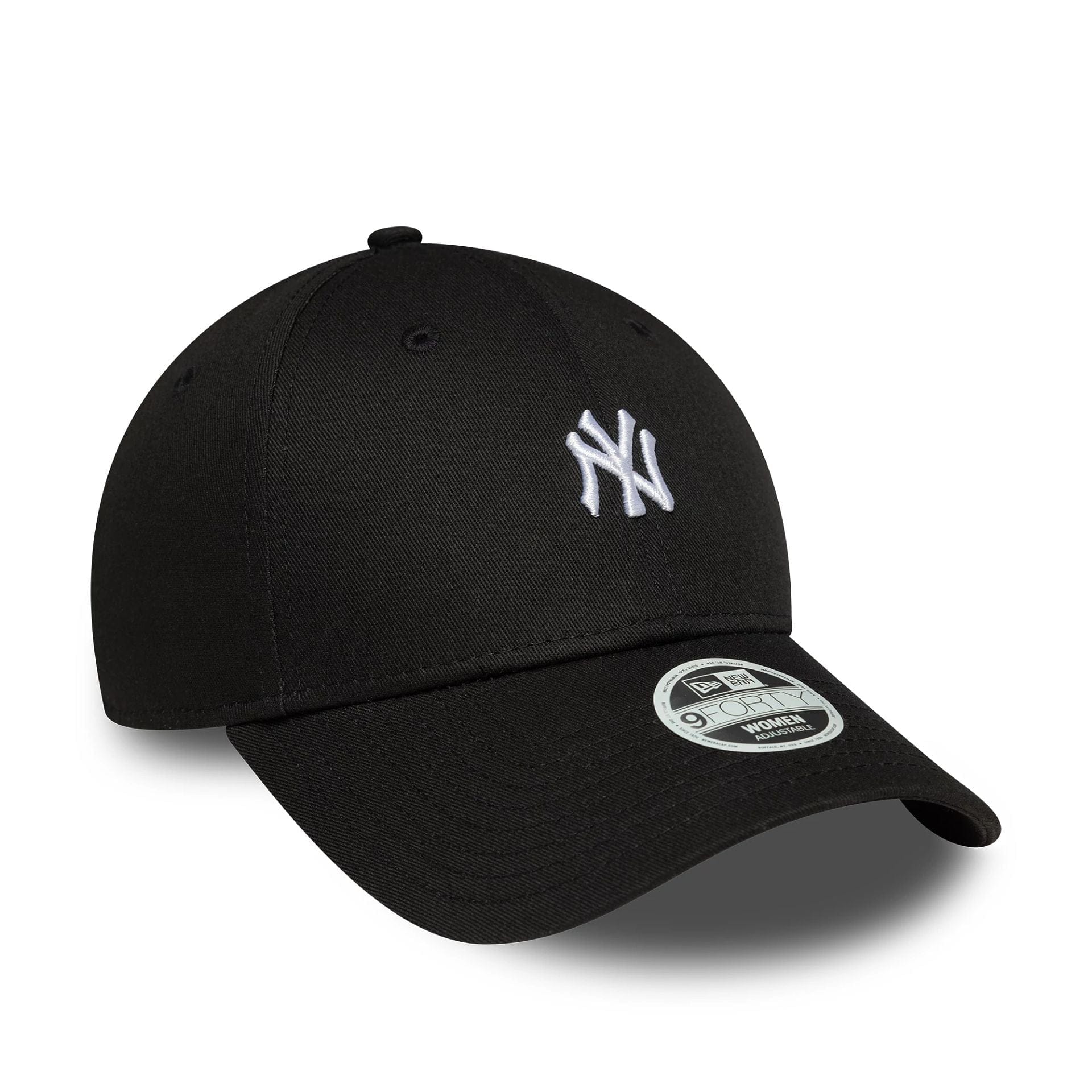 New York Yankees Womens MLB Mini Logo Black 9FORTY Adjustable Cap - Image 3