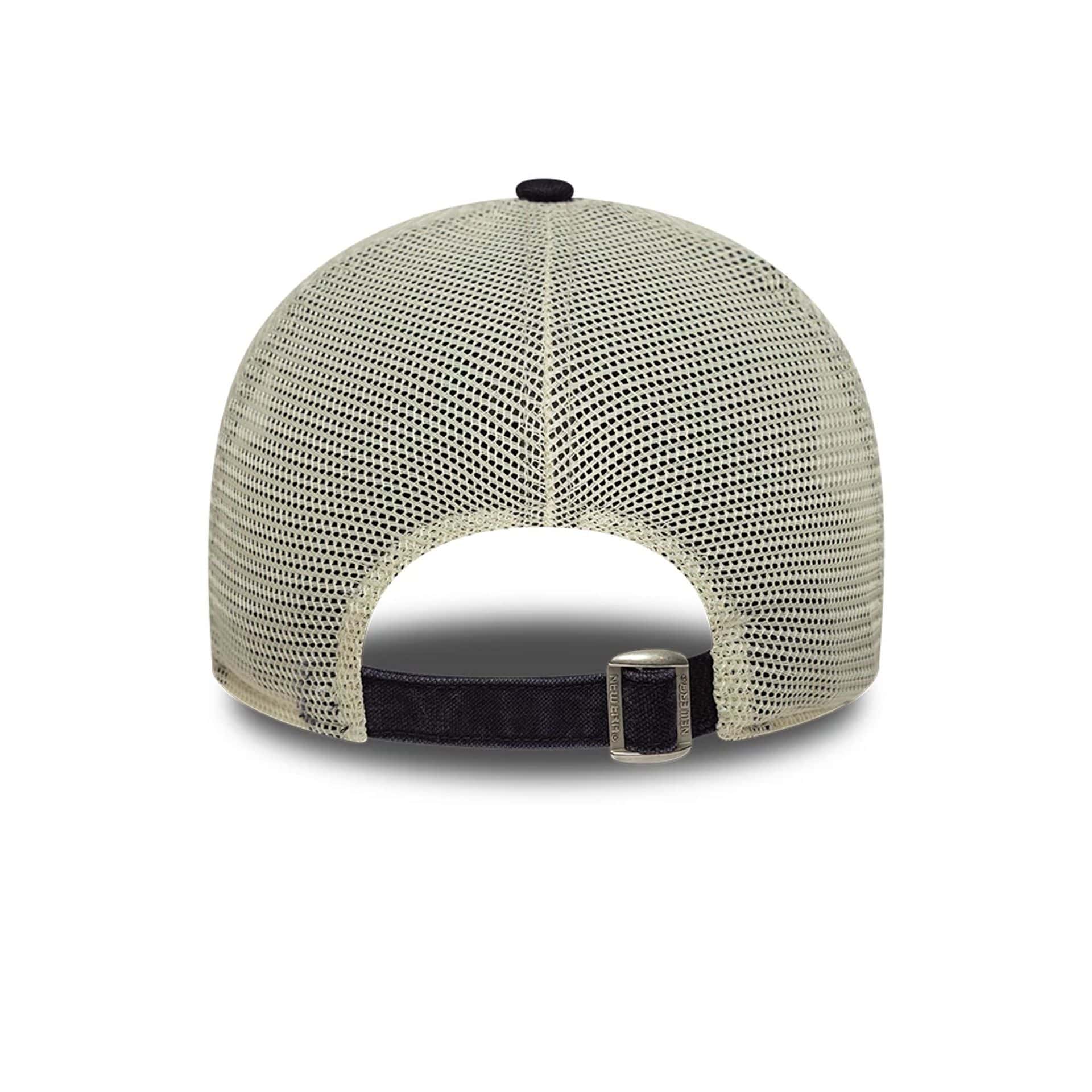 New York Yankees Womens MLB Navy 9TWENTY Trucker Adjustable Cap - Image 4