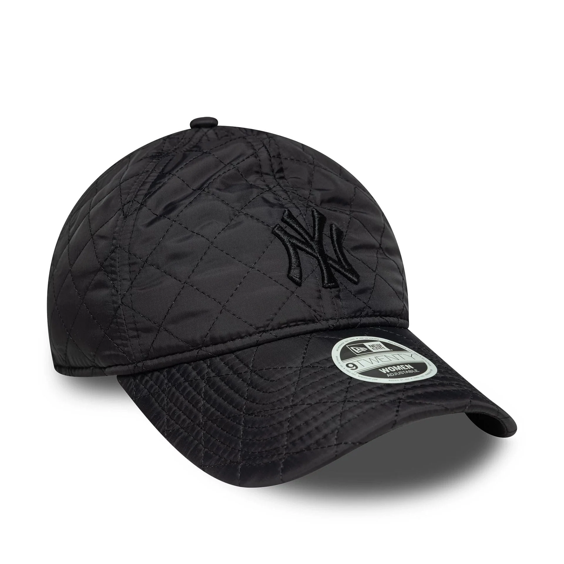 New York Yankees Womens MLB Padded Black 9TWENTY Adjustable Cap - Image 3