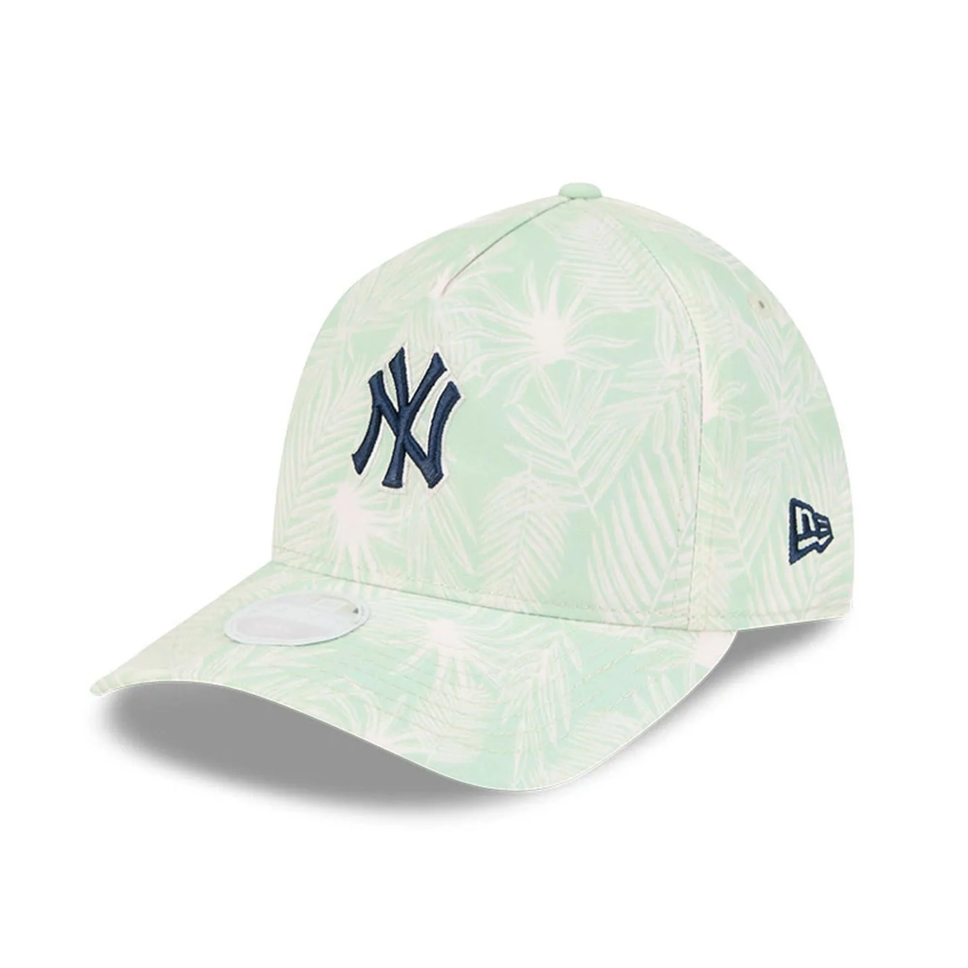 New York Yankees Womens MLB Pastel Green 9TWENTY A-Frame Adjustable Cap - Image 4