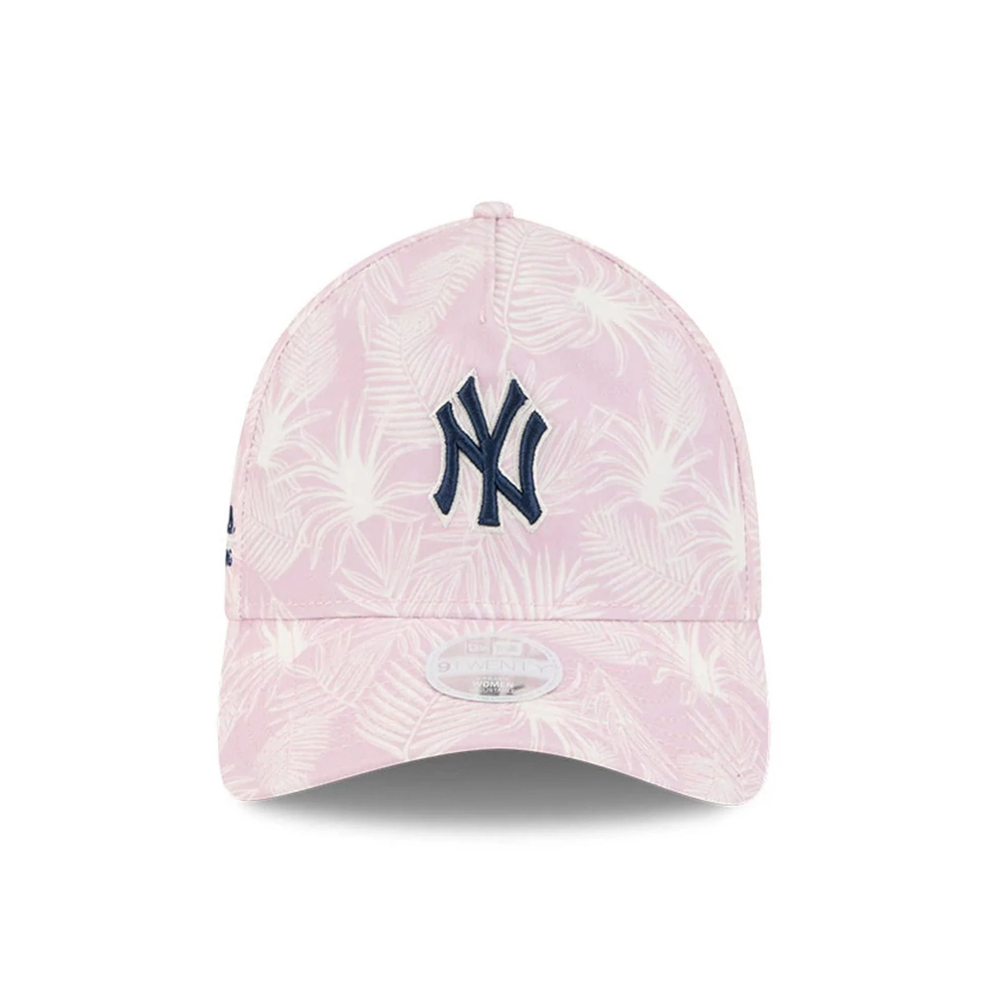 New York Yankees Womens MLB Pastel Pastel Pink 9TWENTY A-Frame Adjustable Cap - Image 3