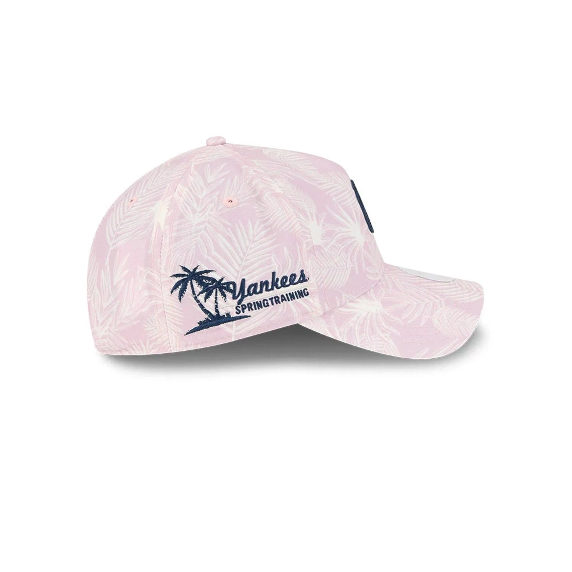 New York Yankees Womens MLB Pastel Pastel Pink 9TWENTY A-Frame Adjustable Cap - Image 5