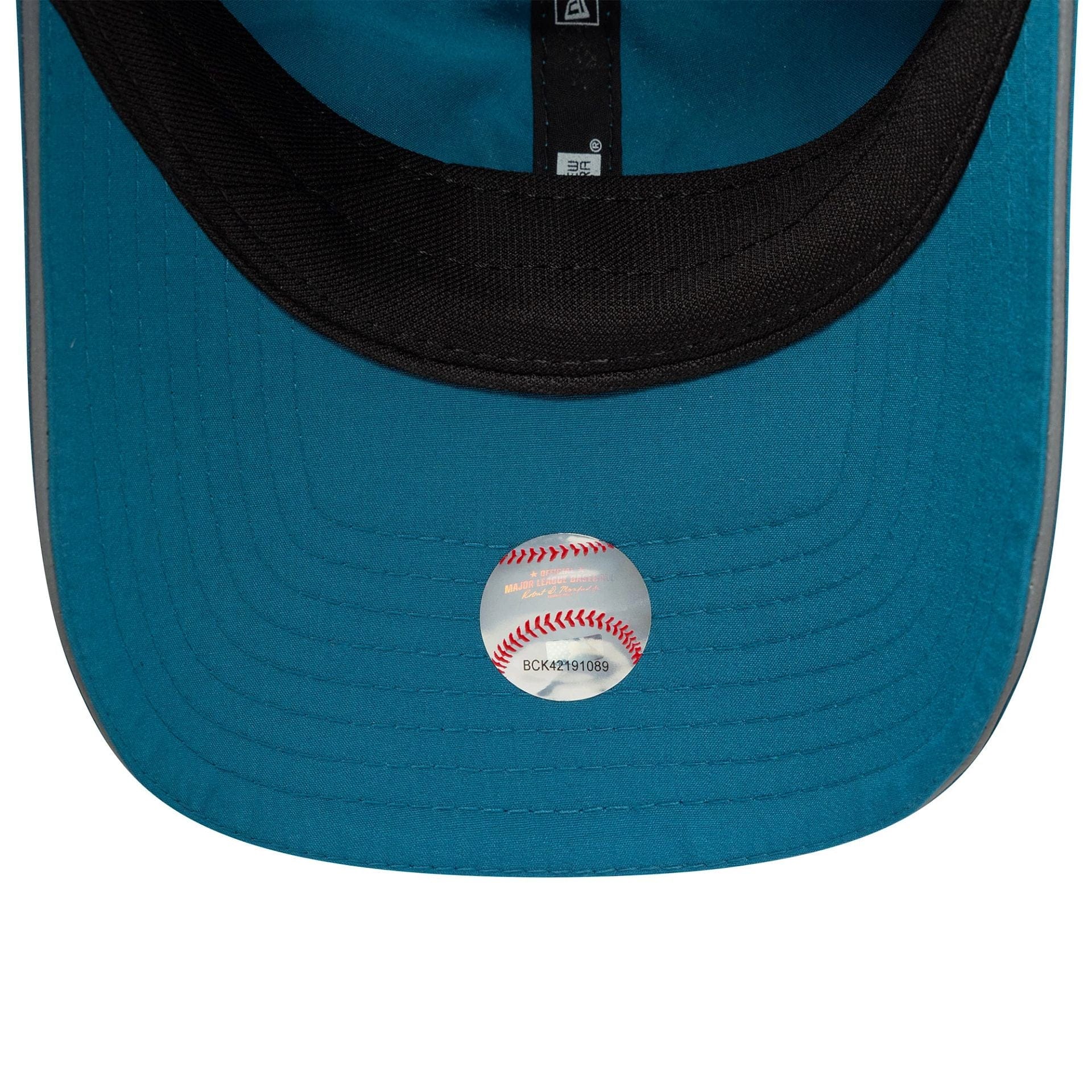 New York Yankees Womens MLB Pony Tail Dark Green Open Back Cap - Image 5