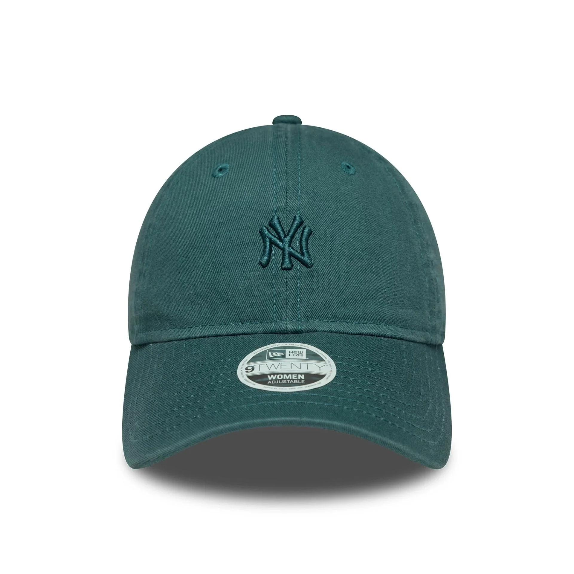 New York Yankees Womens MLB Washed Mini Dark Green 9TWENTY Cap - Image 2