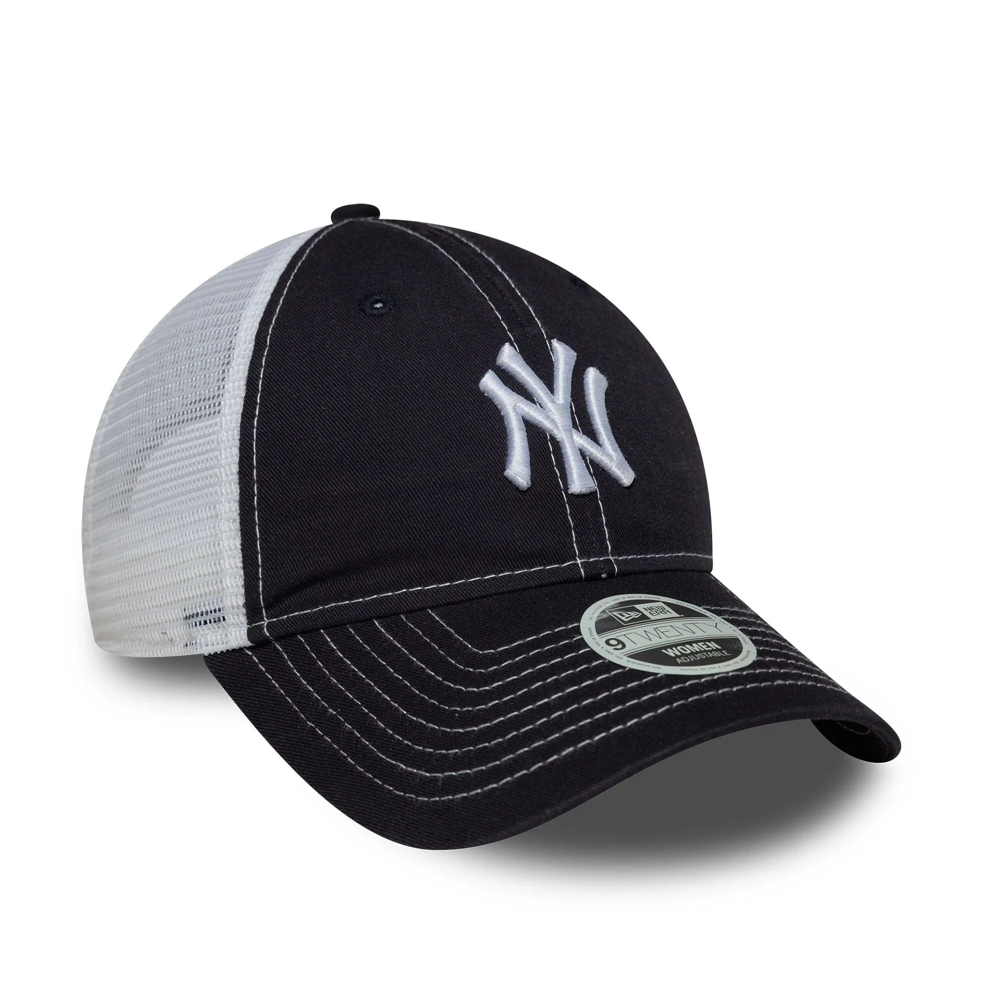 New York Yankees Womens MLB Washed Navy 9TWENTY Adjustable Cap - Image 3