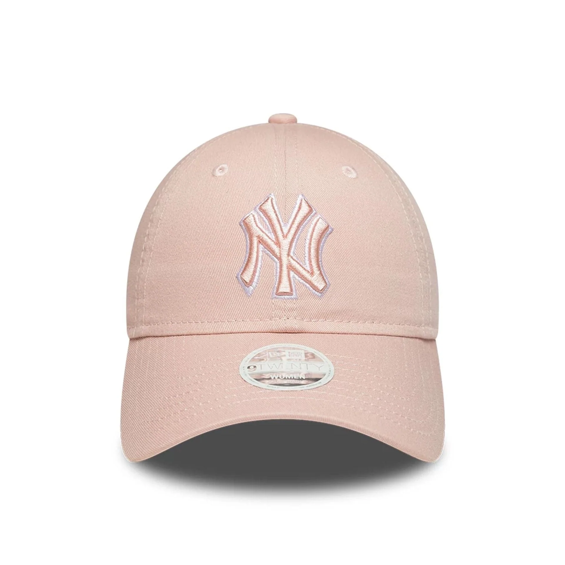 New York Yankees Womens MLB Washed Pastel Pink 9TWENTY Adjustable Cap - Image 2