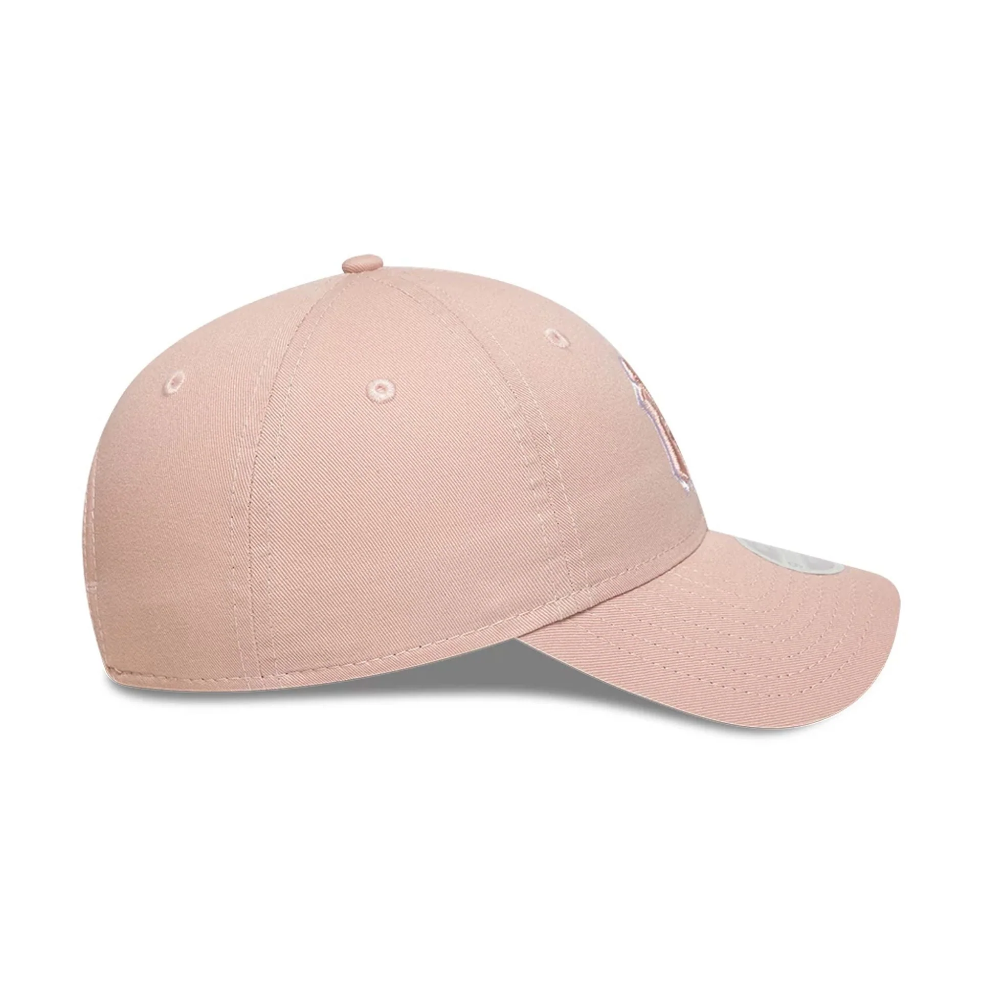 New York Yankees Womens MLB Washed Pastel Pink 9TWENTY Adjustable Cap - Image 6