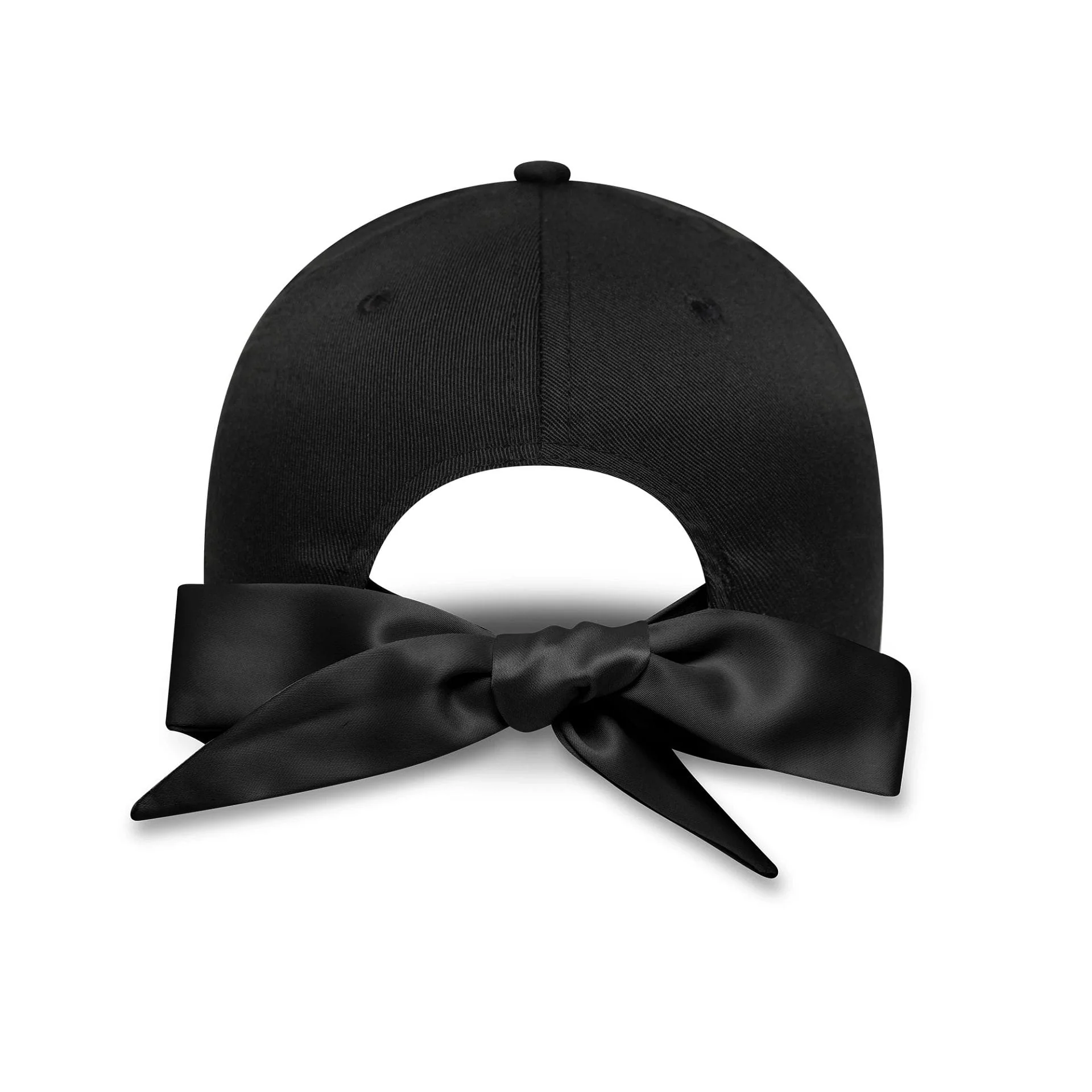 New York Yankees Youth MLB Bow Back Black 9FORTY Adjustable Cap - Image 2