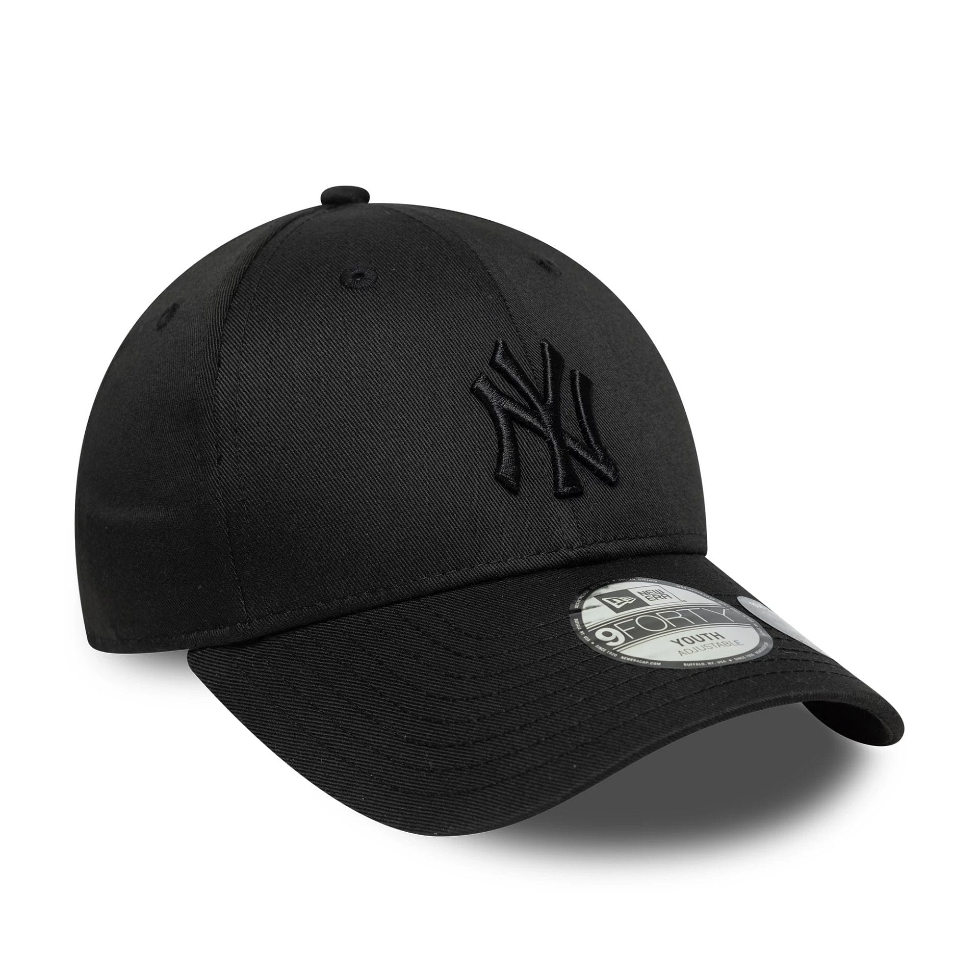 New York Yankees Youth MLB Bow Back Black 9FORTY Adjustable Cap - Image 4