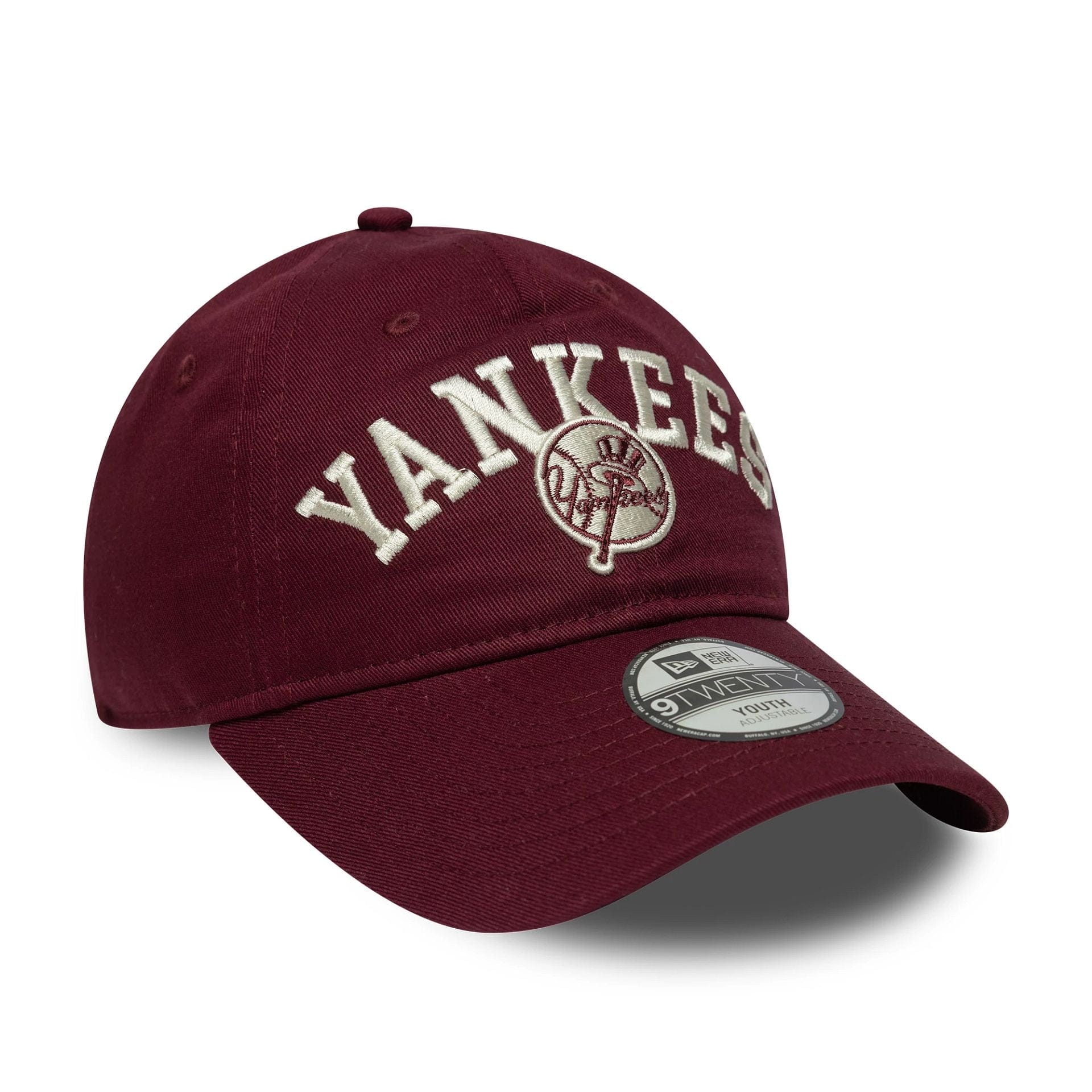 New York Yankees Youth MLB College Dark Red 9TWENTY Adjustable Cap - Image 3