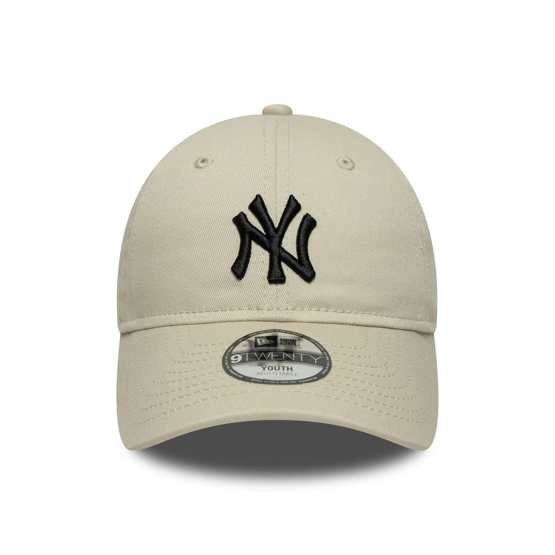 New York Yankees Youth MLB Light Beige 9TWENTY Cap - Image 2