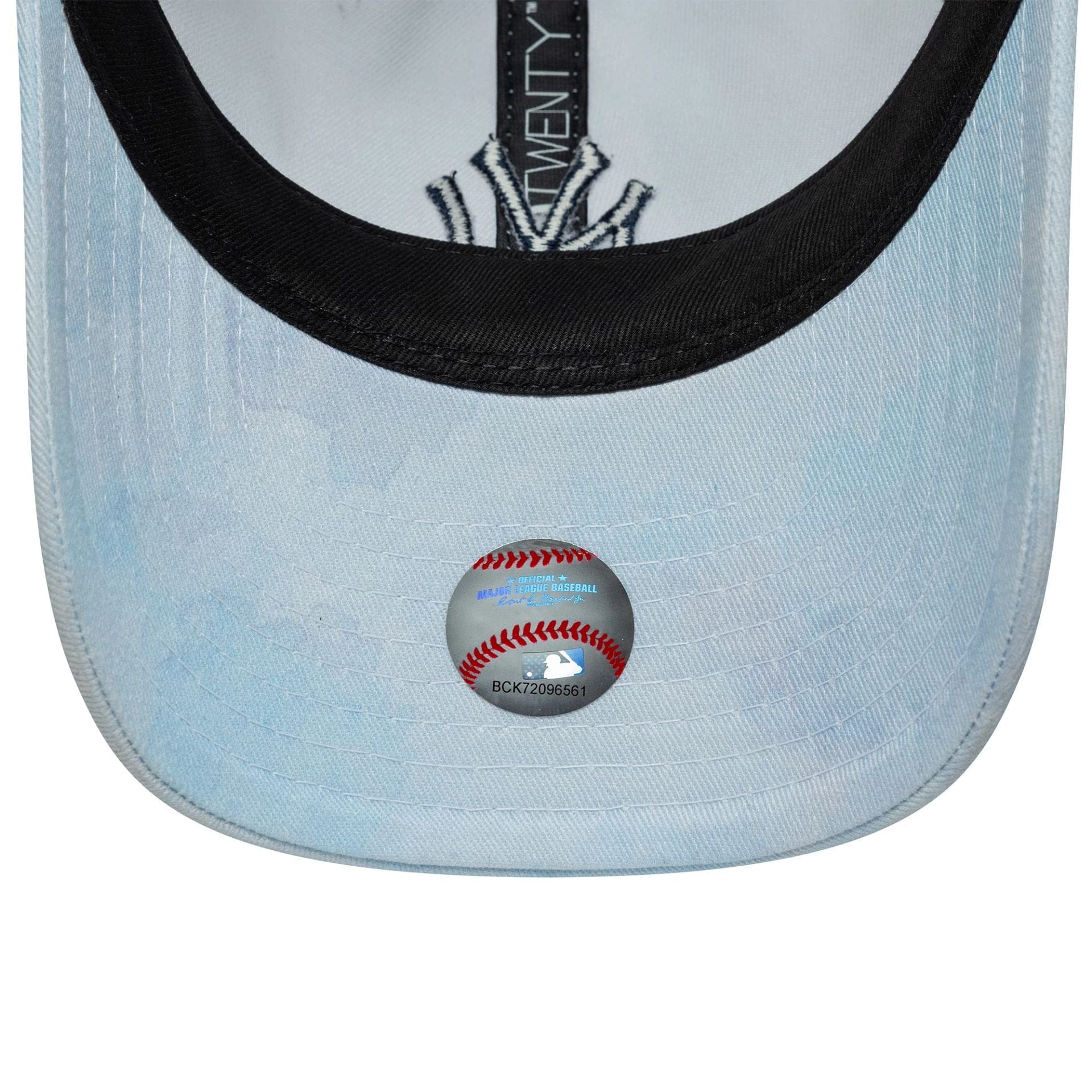 New York Yankees Youth MLB Tie Dye Pastel Blue 9TWENTY Cap - Image 5