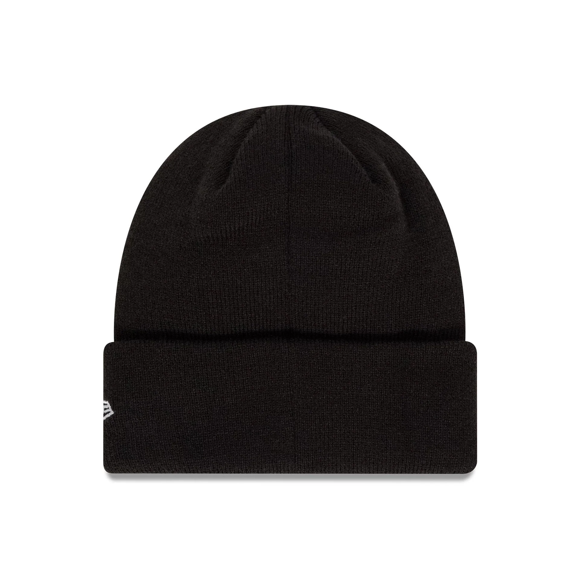Newcastle United FC Youth Core Black Cuff Knit Beanie Hat - Image 2