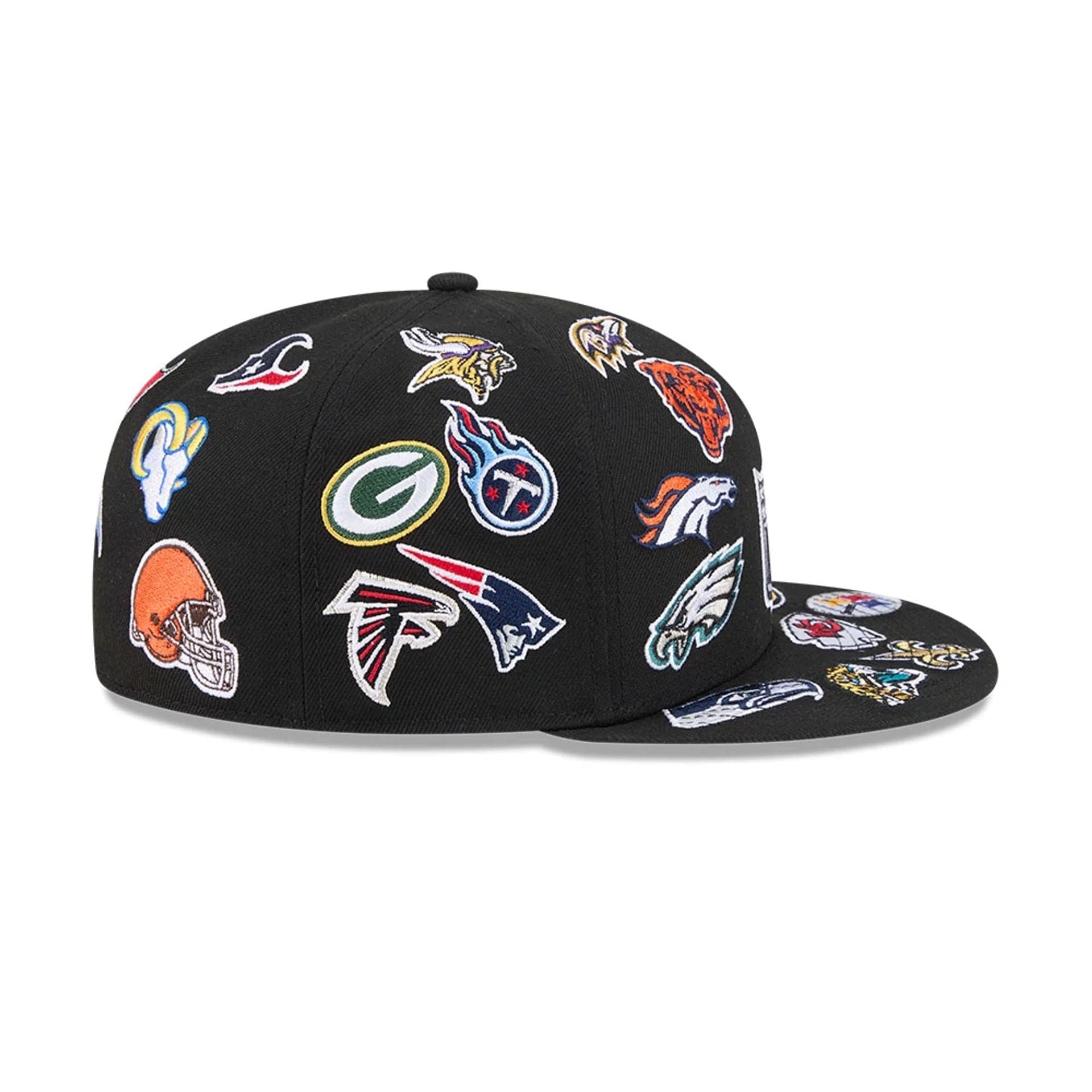 NFL All Over Black 59FIFTY Fitted Cap - Image 6
