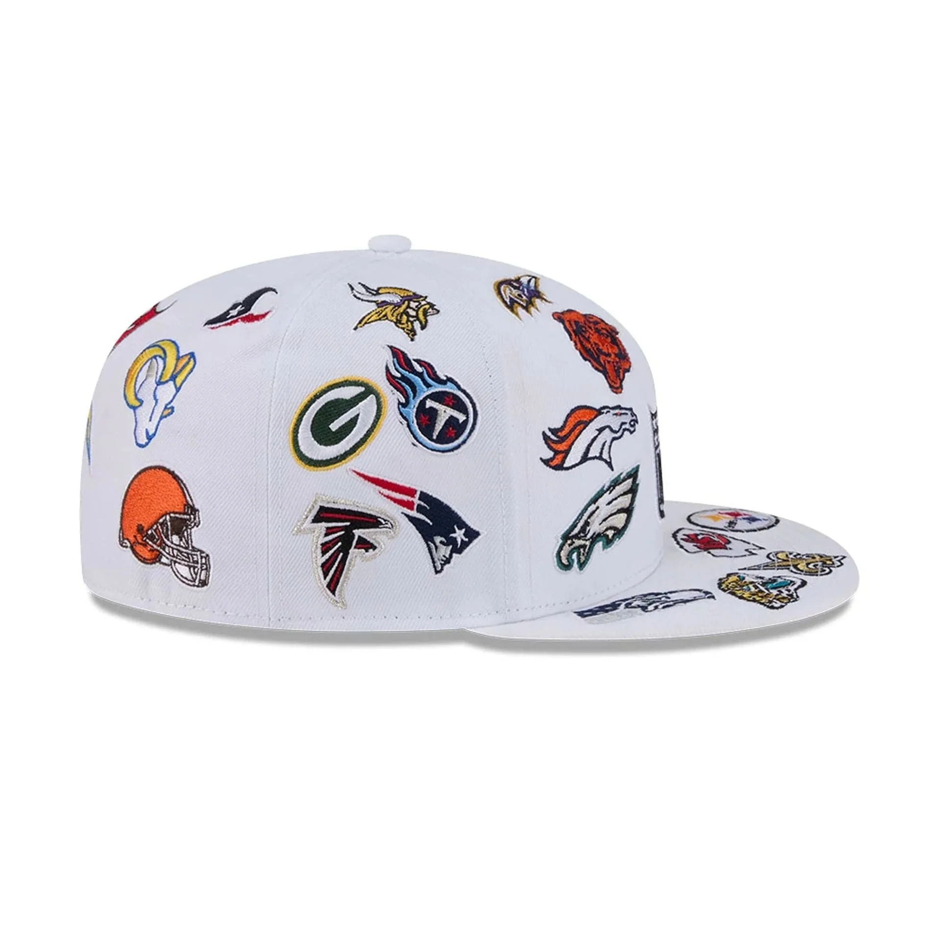 NFL All Over White 59FIFTY Fitted Cap - Image 6