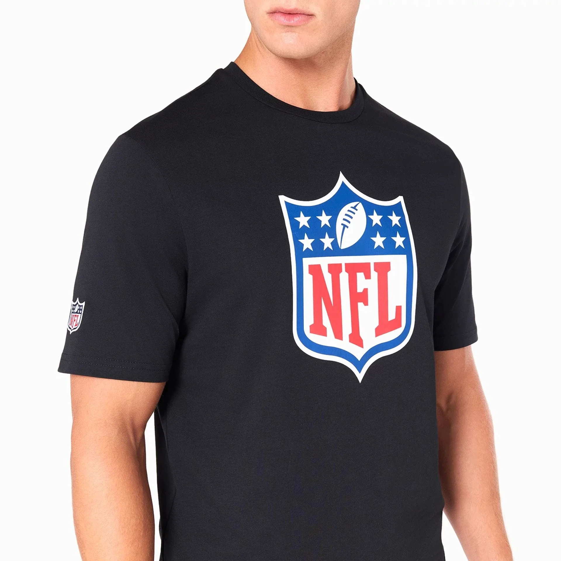 NFL Shield Logo NFL Black T-Shirt - Image 3