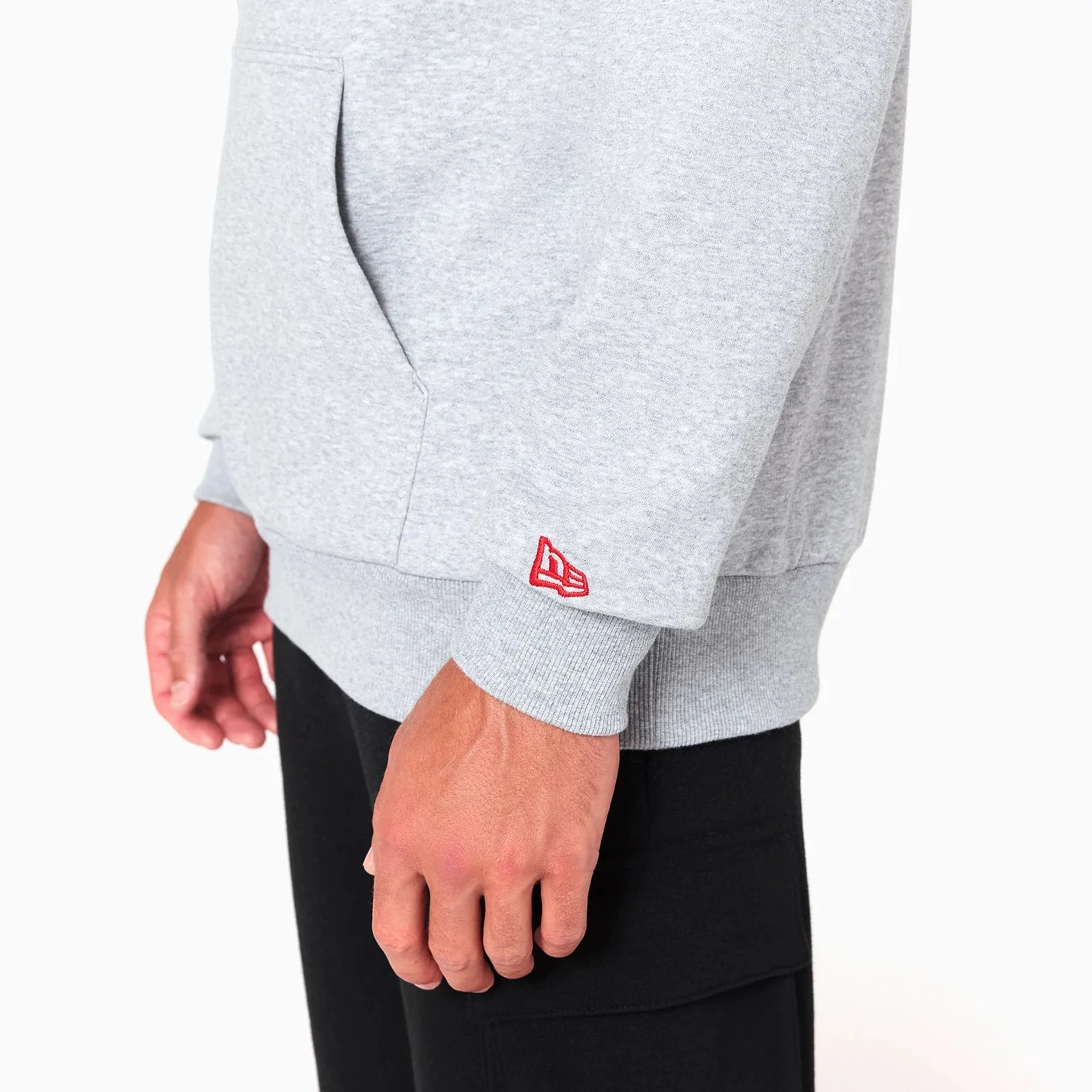NFL Shield Logo NFL Grey Pullover Hoodie - Image 5