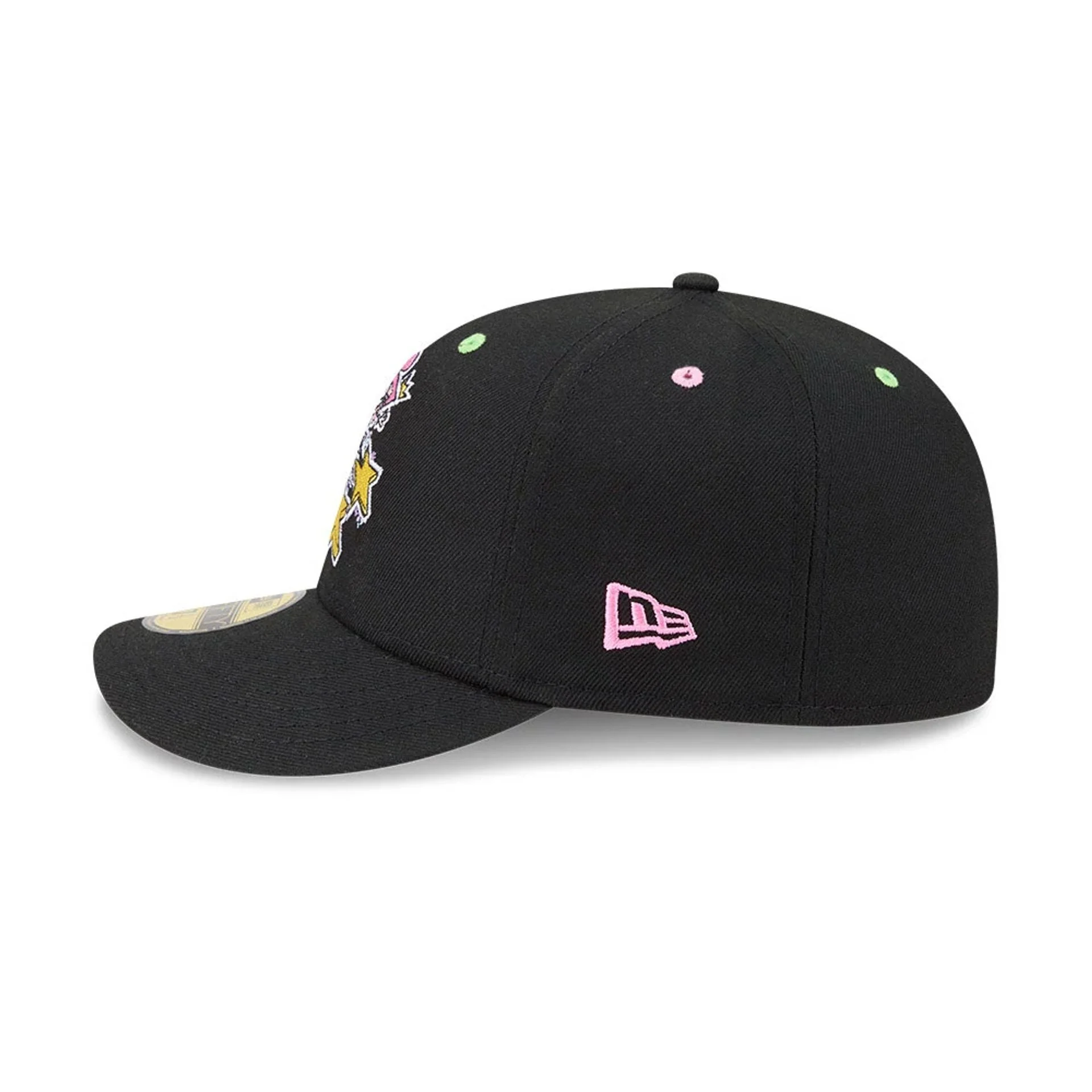 Nickelodeon Fairly Oddparents Black 59FIFTY Fitted Cap - Image 6