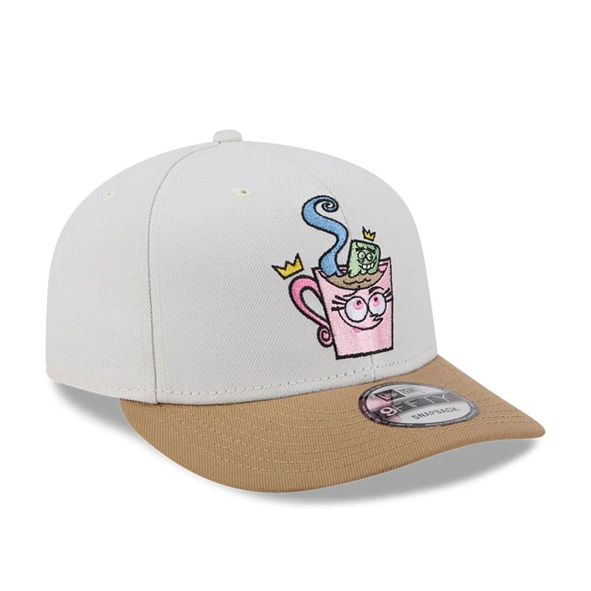 Nickelodeon Fairly Oddparents Light Beige 9FIFTY Snapback Adjustable Cap - Image 4