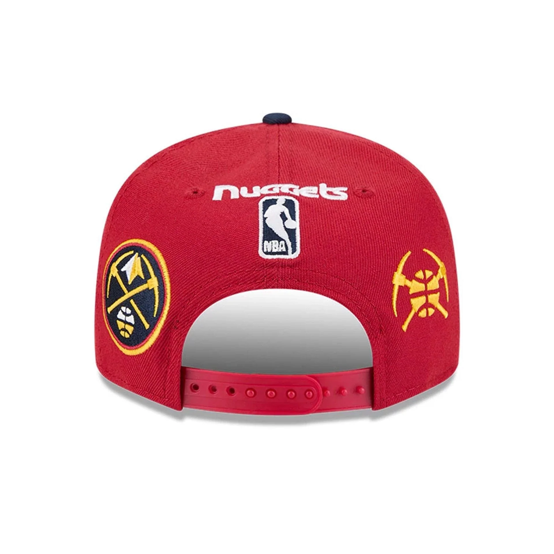 Nuggets NBA Hardwood Classic ASG Dark Red 9FIFTY Snapback Adjustable Cap - Image 5