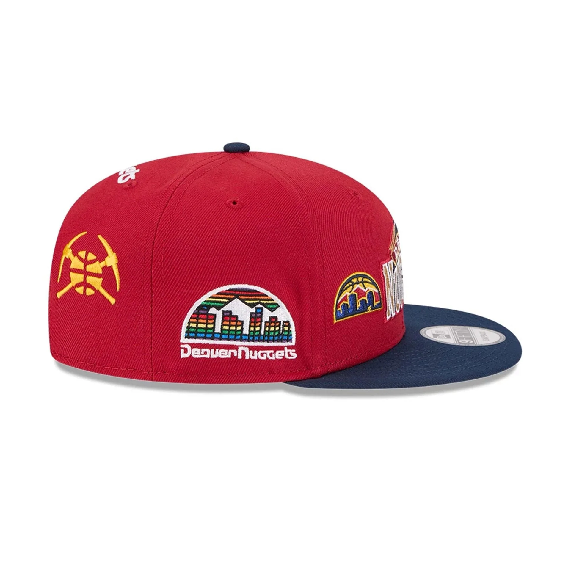 Nuggets NBA Hardwood Classic ASG Dark Red 9FIFTY Snapback Adjustable Cap - Image 7
