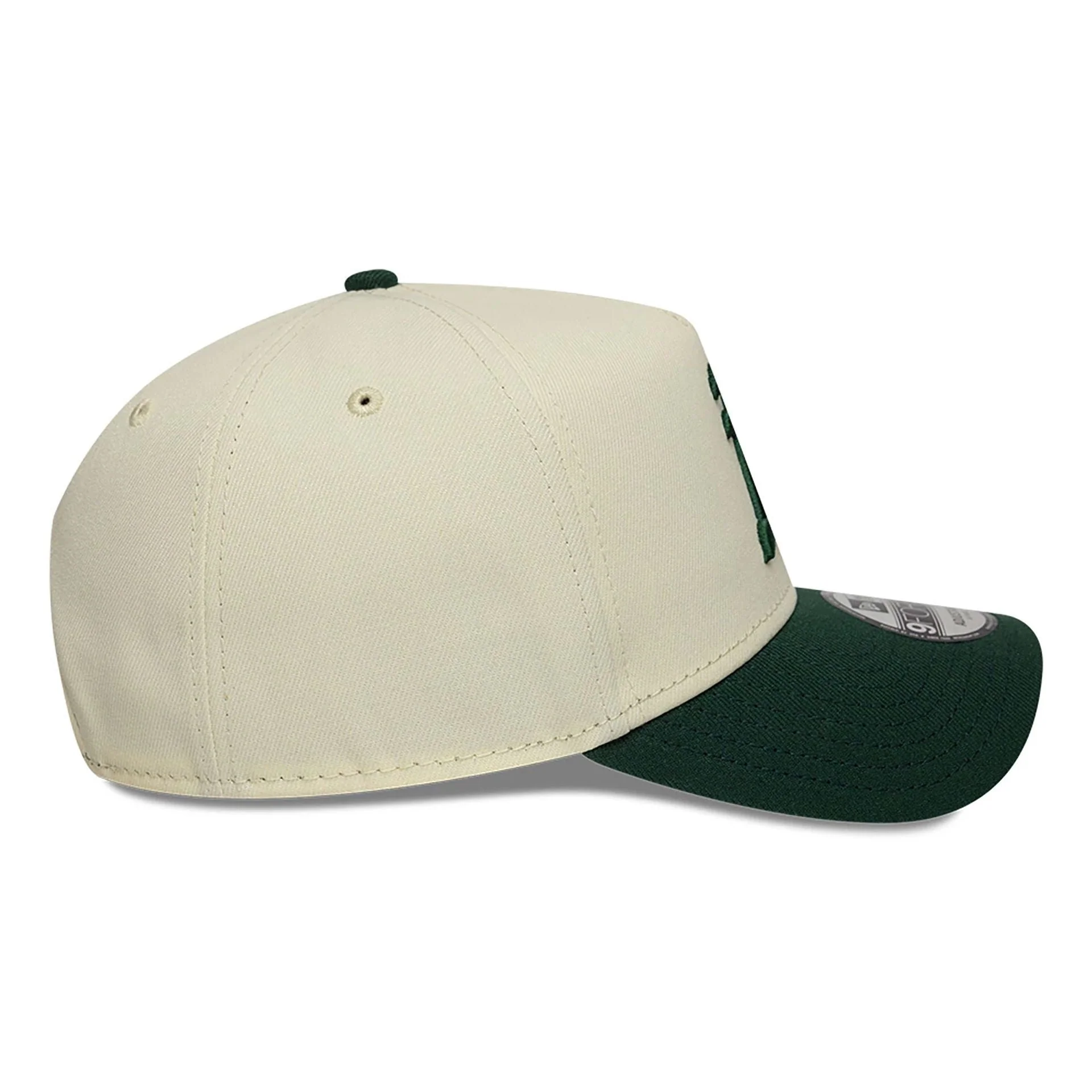 Oakland Athletics Chrome White And Dark Green 9FORTY A-Frame Adjustable Cap - Image 6