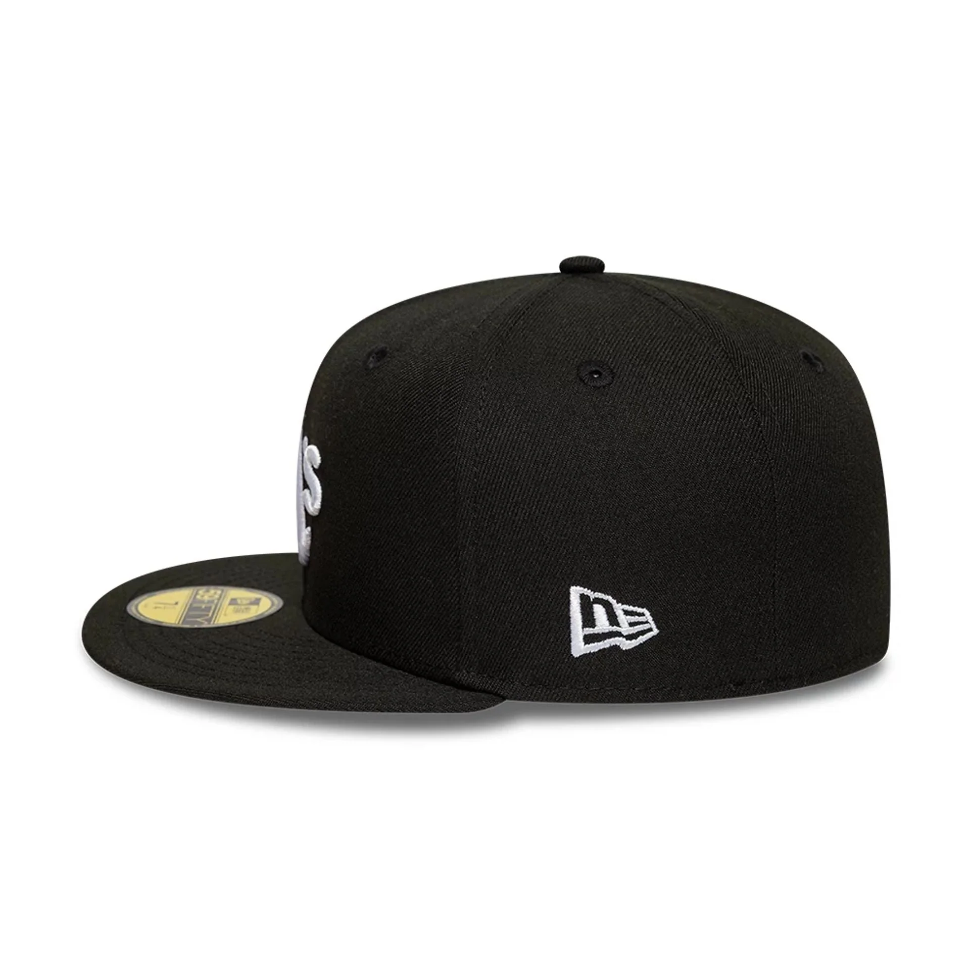 Oakland Athletics MLB Black 59FIFTY Fitted Cap - Image 5