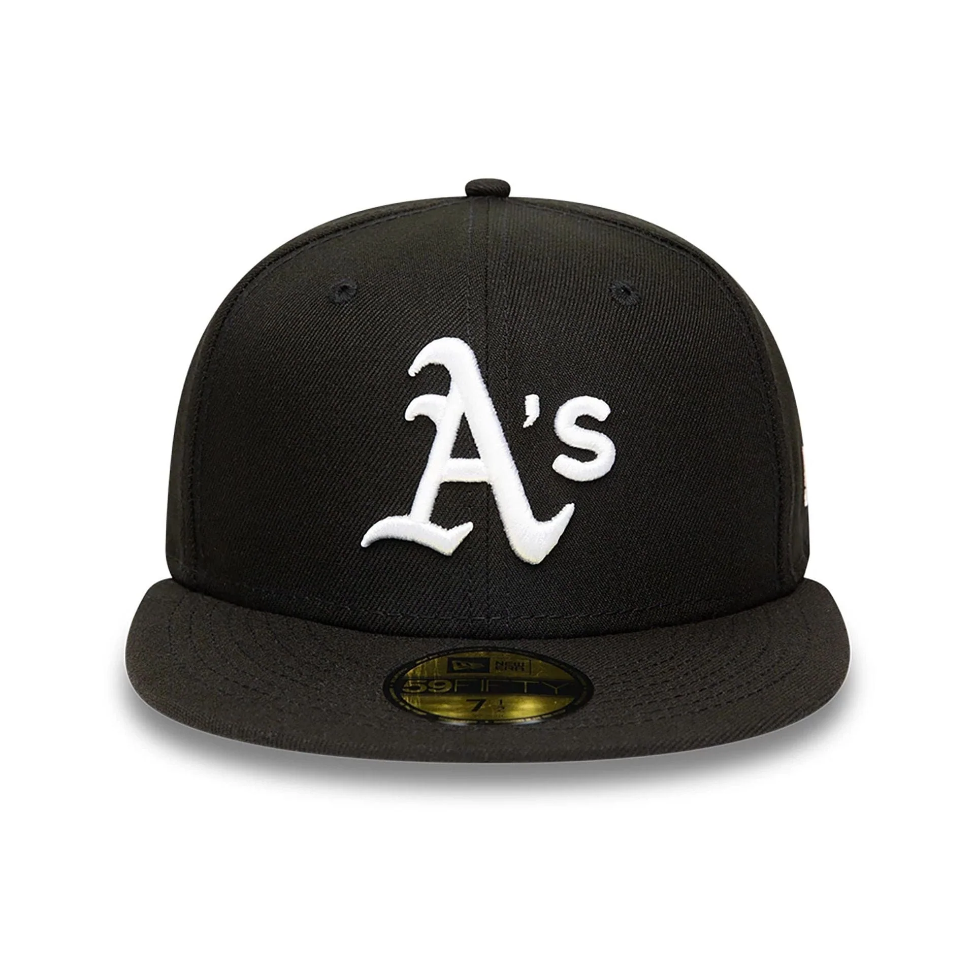 Oakland Athletics MLB Black and White 59FIFTY Fitted Cap - Image 6