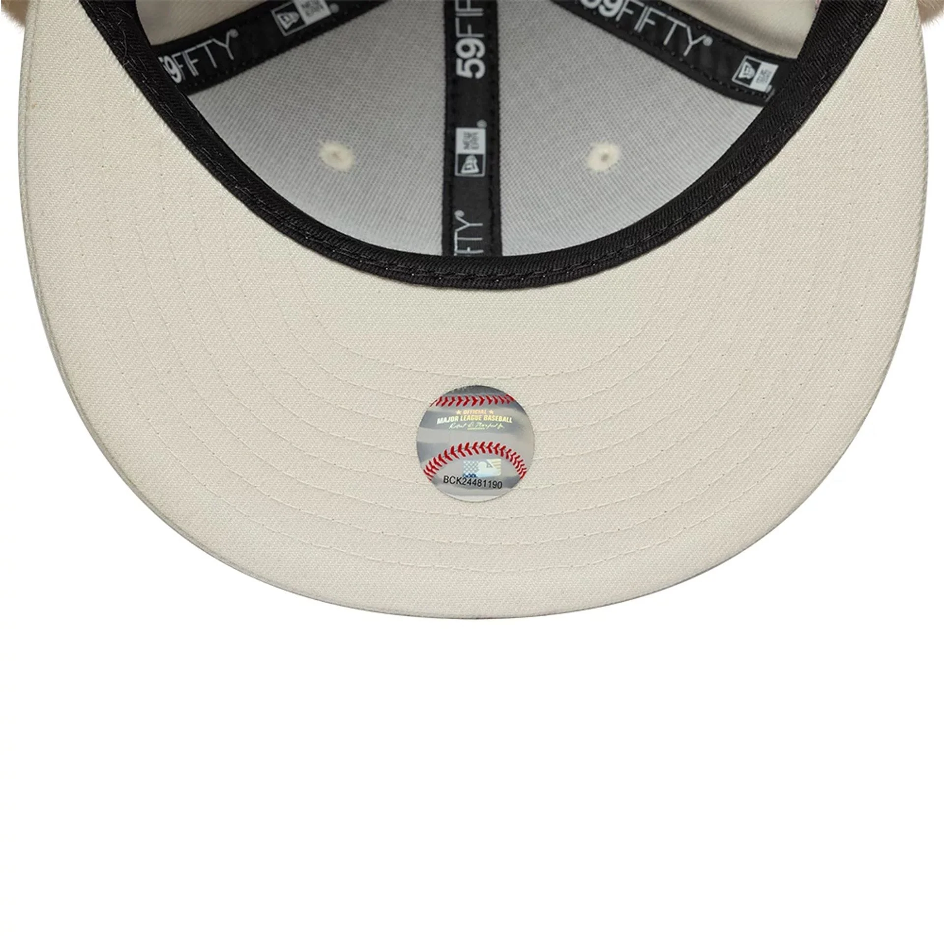 Oakland Athletics MLB World Series Cream Dogear 59FIFTY Fitted Cap - Image 11