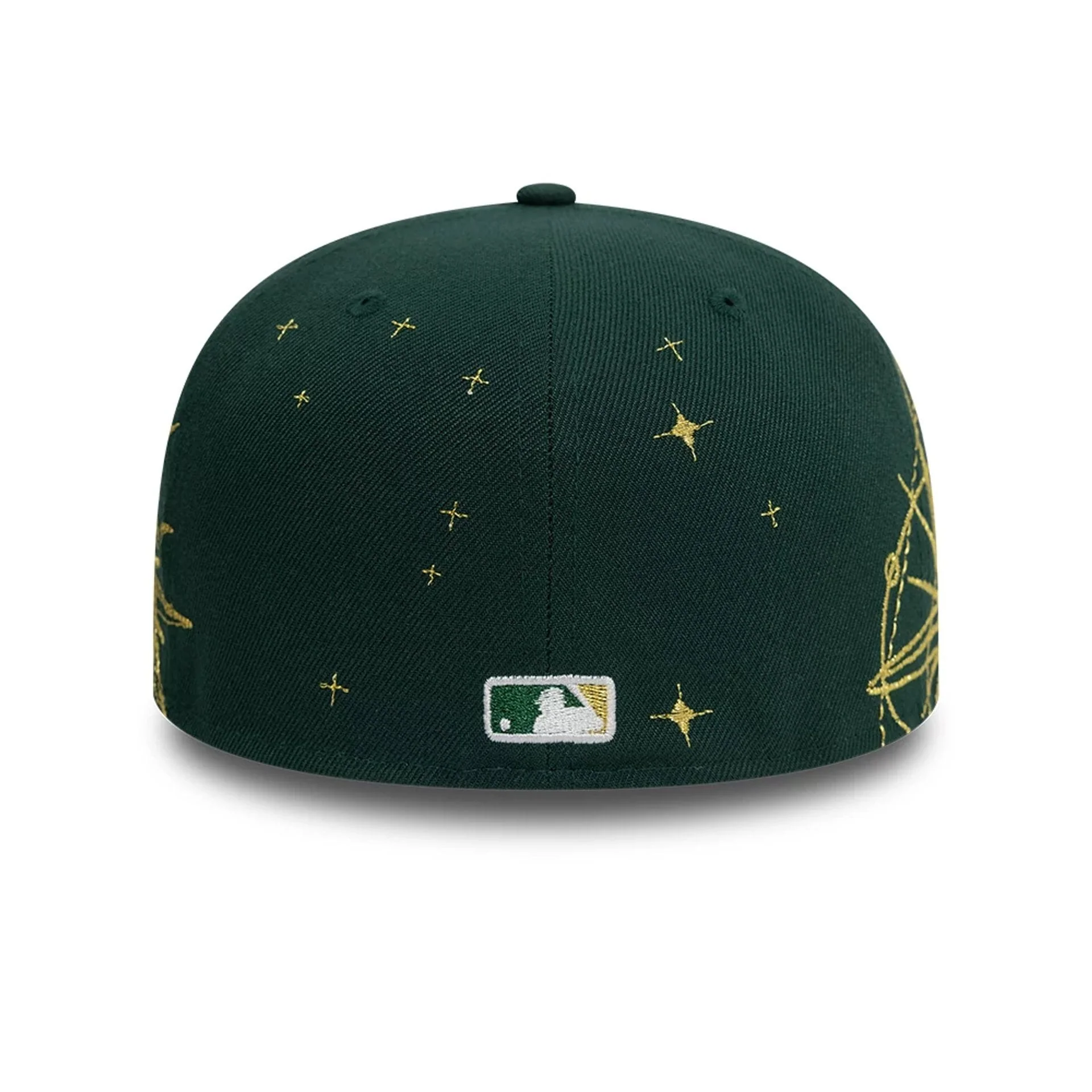 Oakland Athletics MLB Zodiac Dark Green 59FIFTY Fitted Cap - Image 5