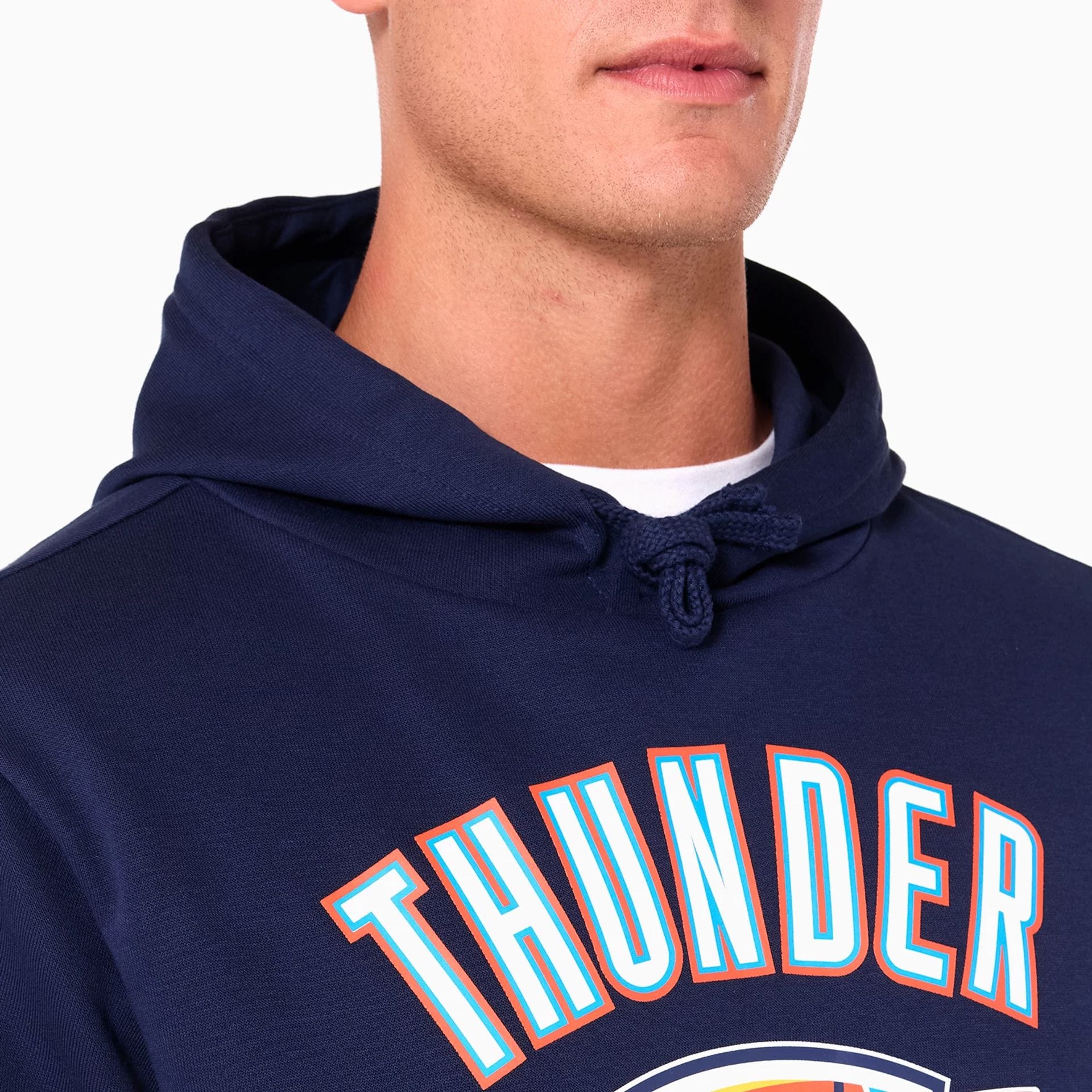 Oklahoma City Thunder NBA Navy Pullover Hoodie - Image 3