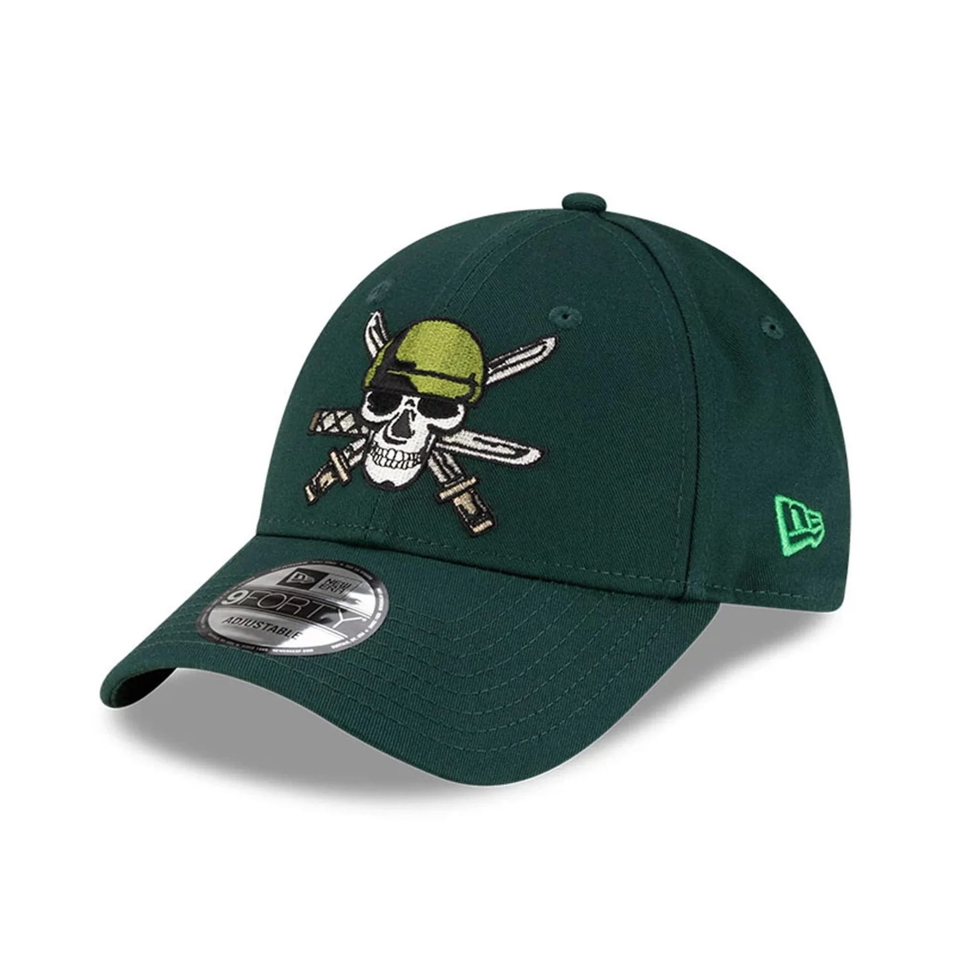 One Piece Roronoa Zoro Dark Green 9FORTY Adjustable Cap - Image 3