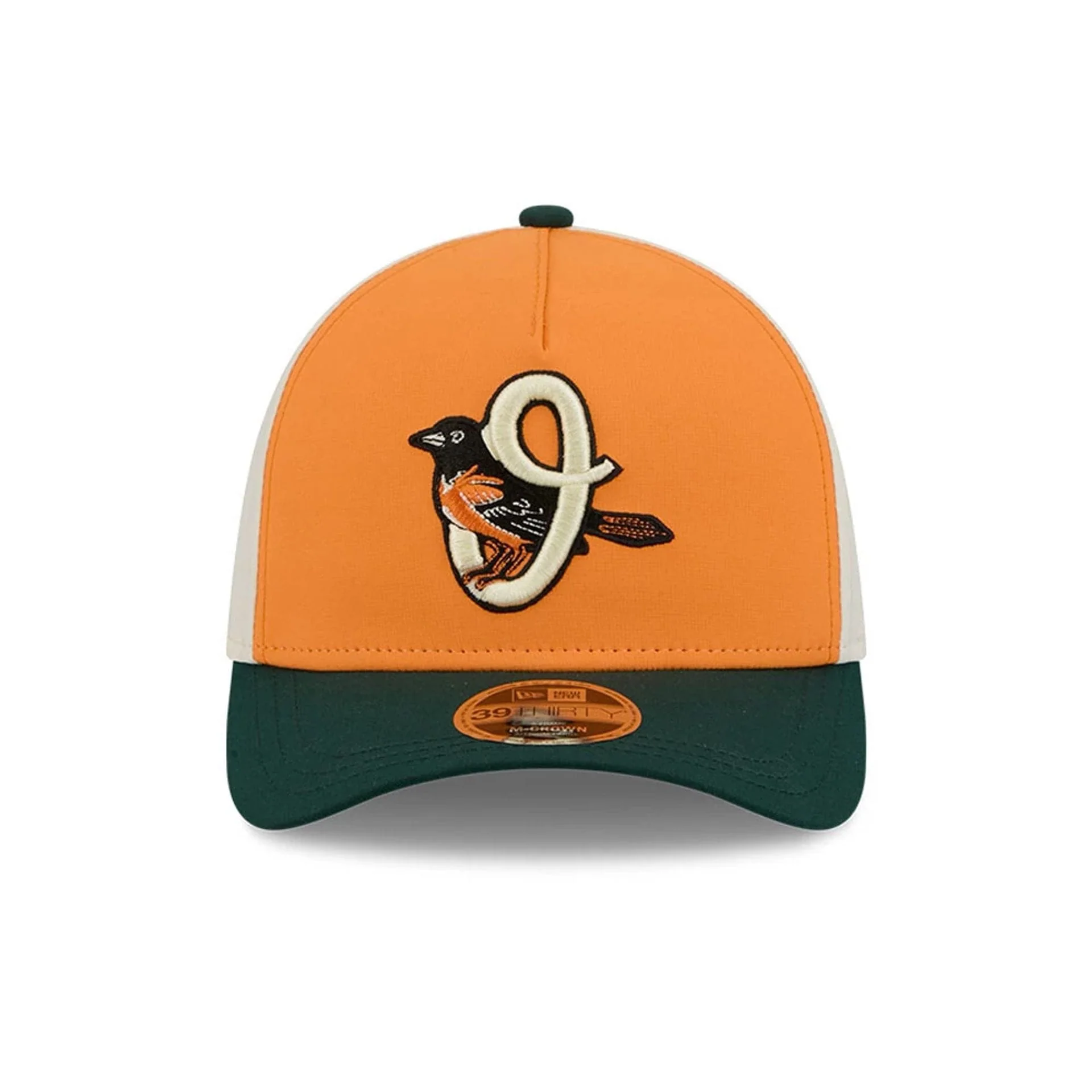 Orioles MLB City Connect Orange 39THIRTY M-Crown A-Frame Stretch Fit Cap - Image 3