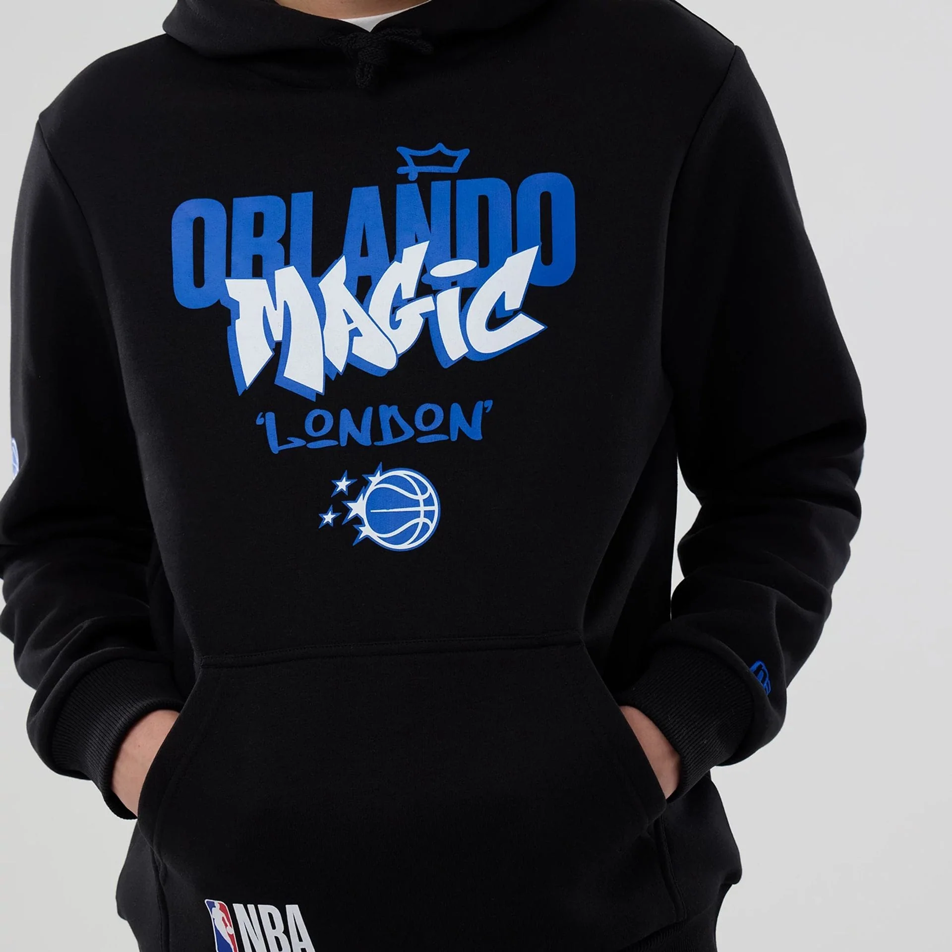 Orlando Magic NBA London Game 2026 Black Pullover Hoodie - Image 4