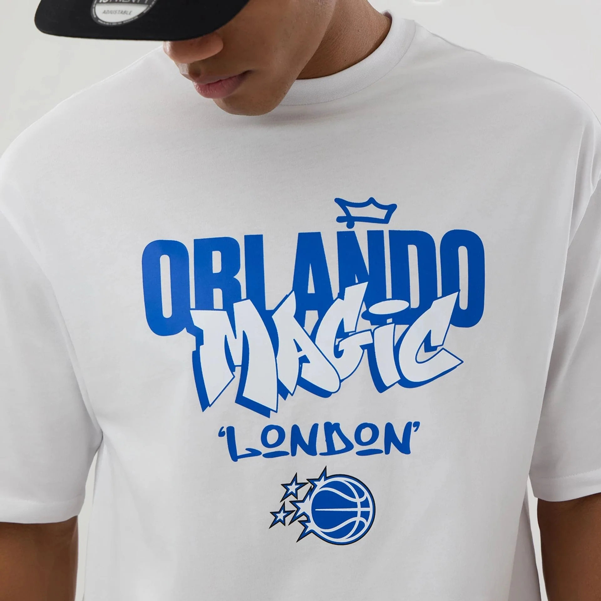 Orlando Magic NBA London Game 2026 White Oversized T-Shirt - Image 4