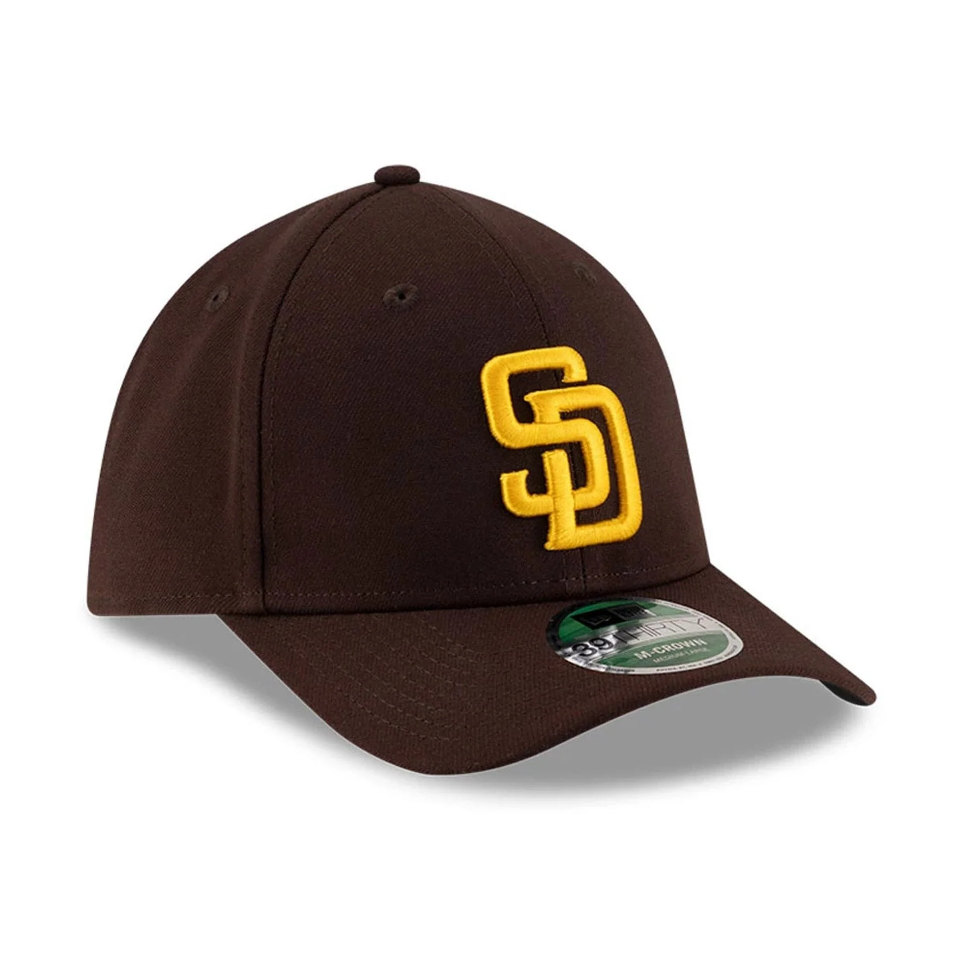 Padres MLB Player Replica Dark Brown 39THIRTY M-Crown Stretch Fit Cap - Image 3