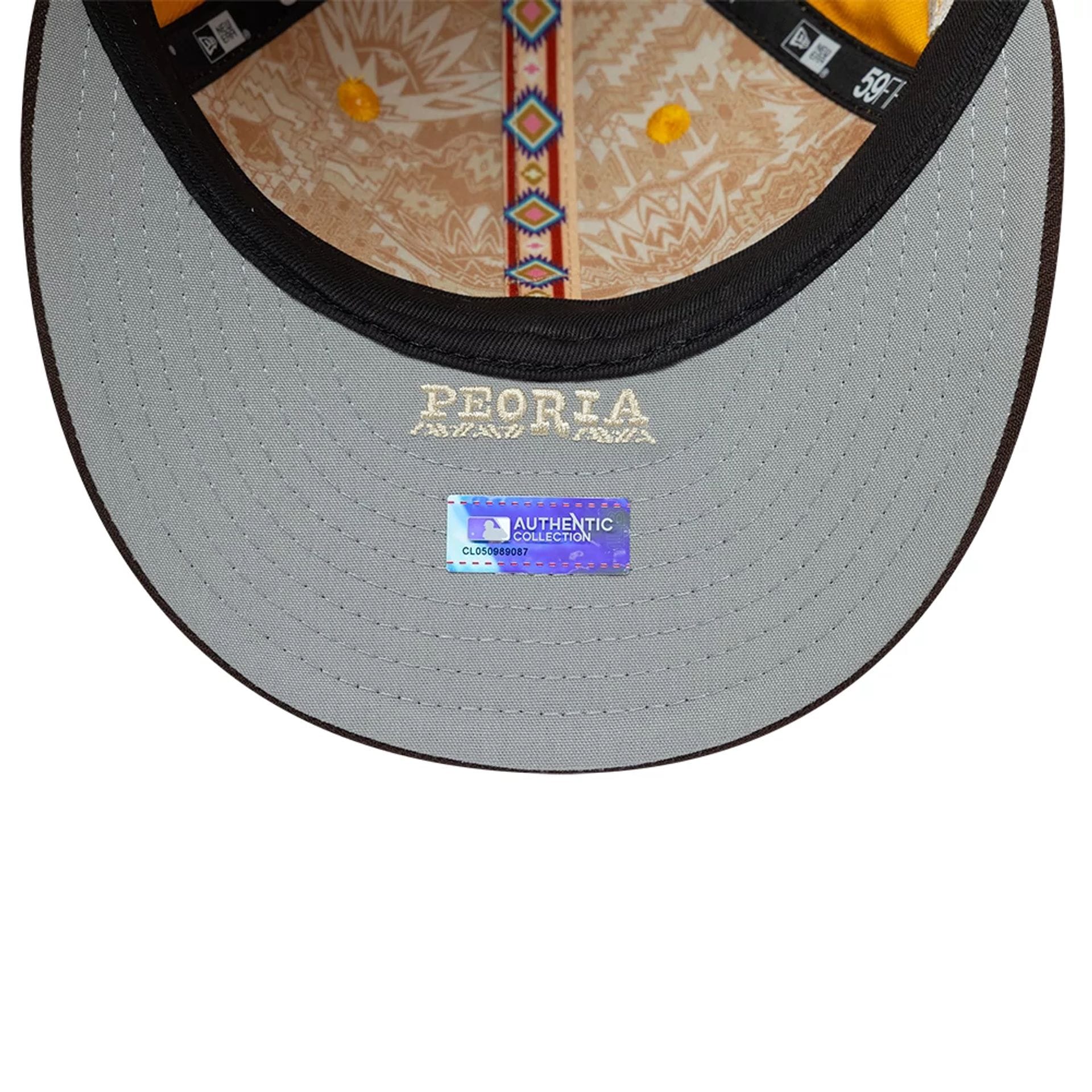 Padres MLB Spring Training 2026 Yellow Low Profile 59FIFTY Fitted Cap - Image 2