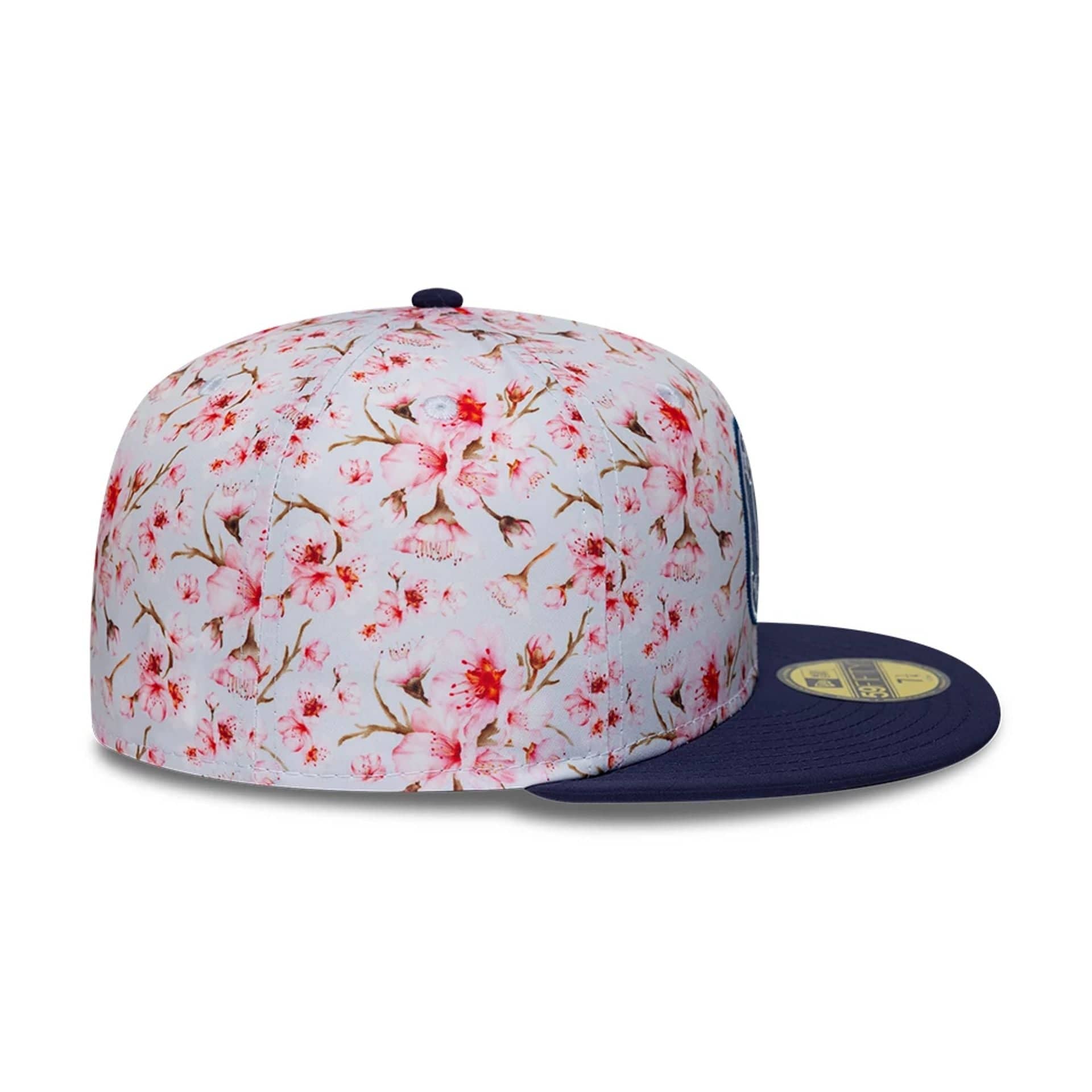 Paris Saint Germain Cherry Blossom Navy 59FIFTY Fitted Cap - Image 5